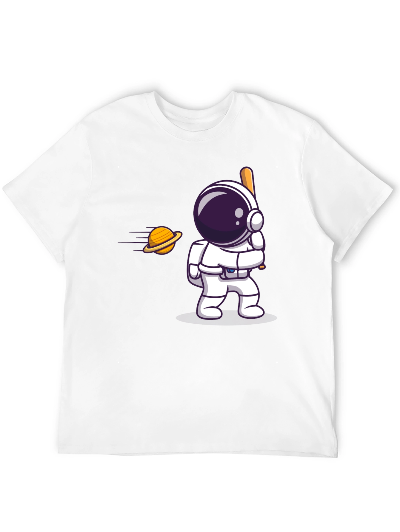 Astronaut Hitting Planet T-Shirt