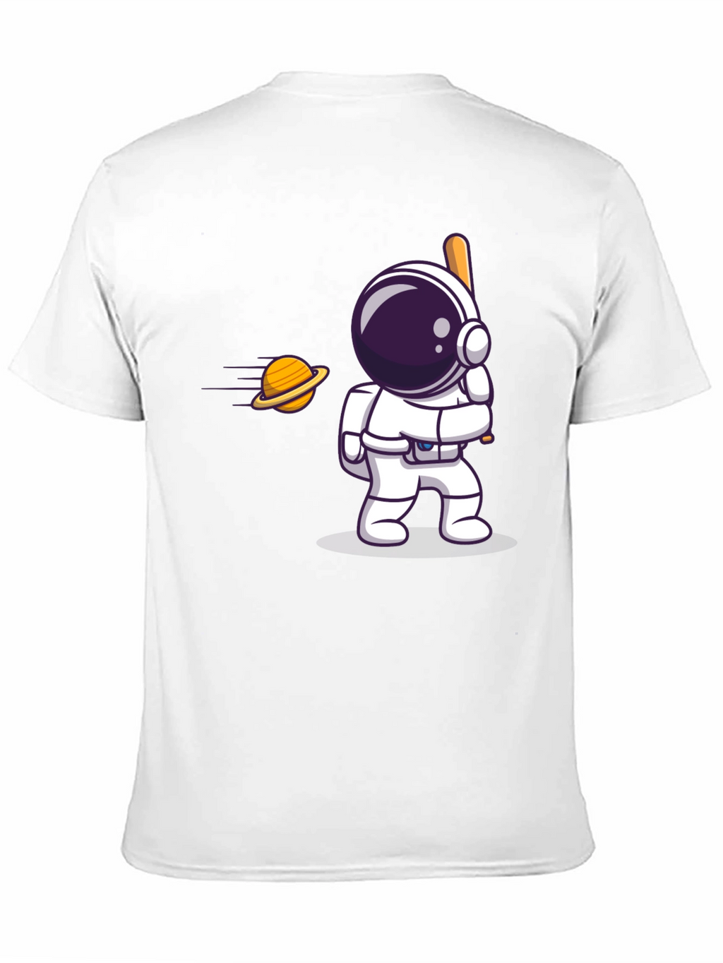Astronaut Hitting Planet T-Shirt