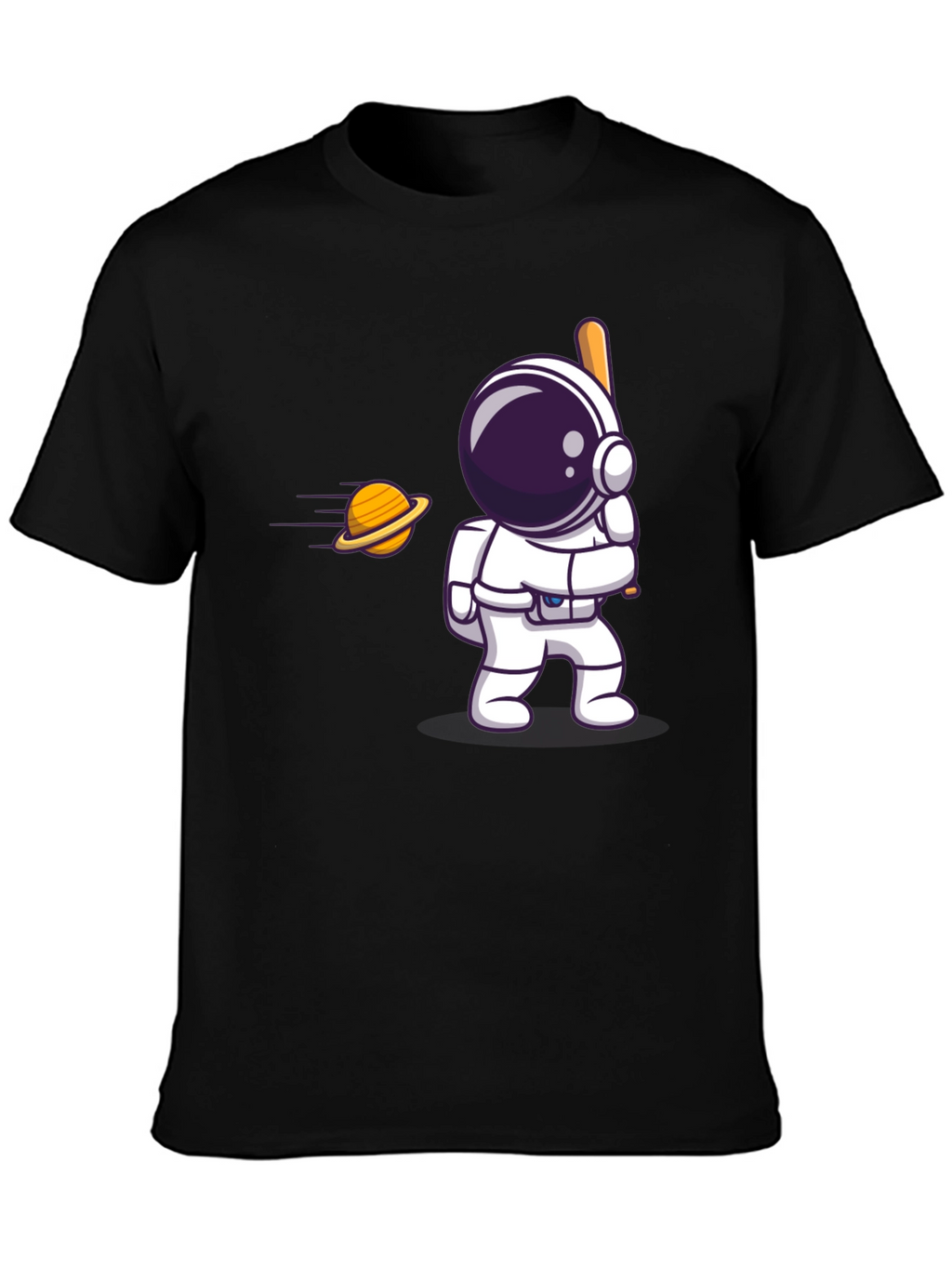 Astronaut Hitting Planet T-Shirt