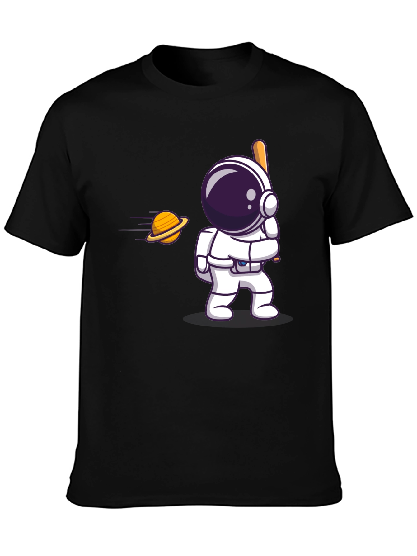 Astronaut Hitting Planet T-Shirt