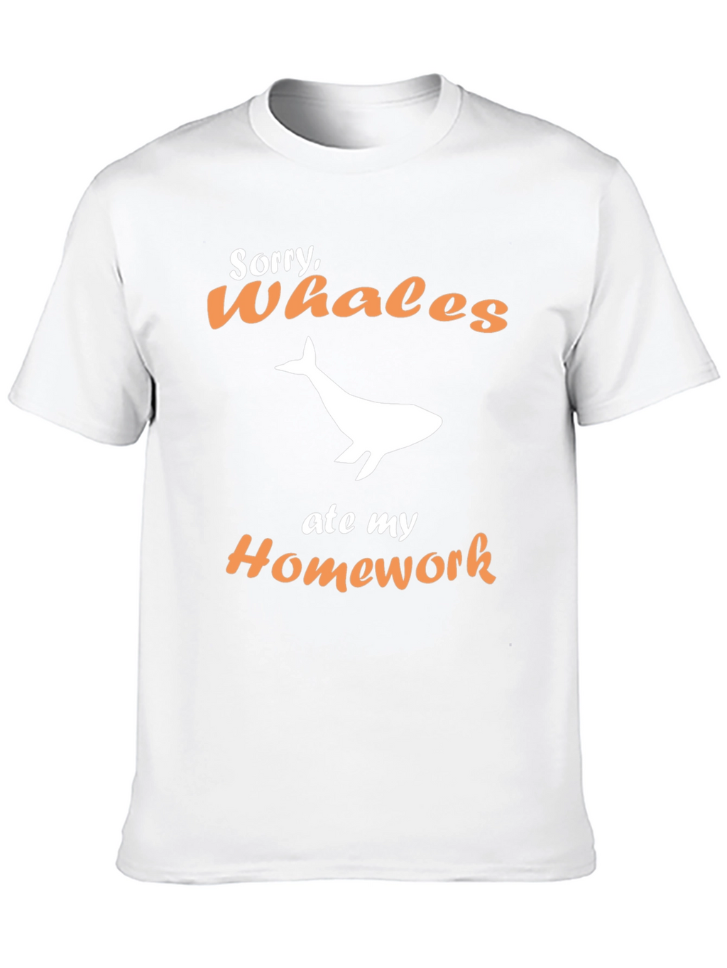 Whale Ate My Homework T-Shirt