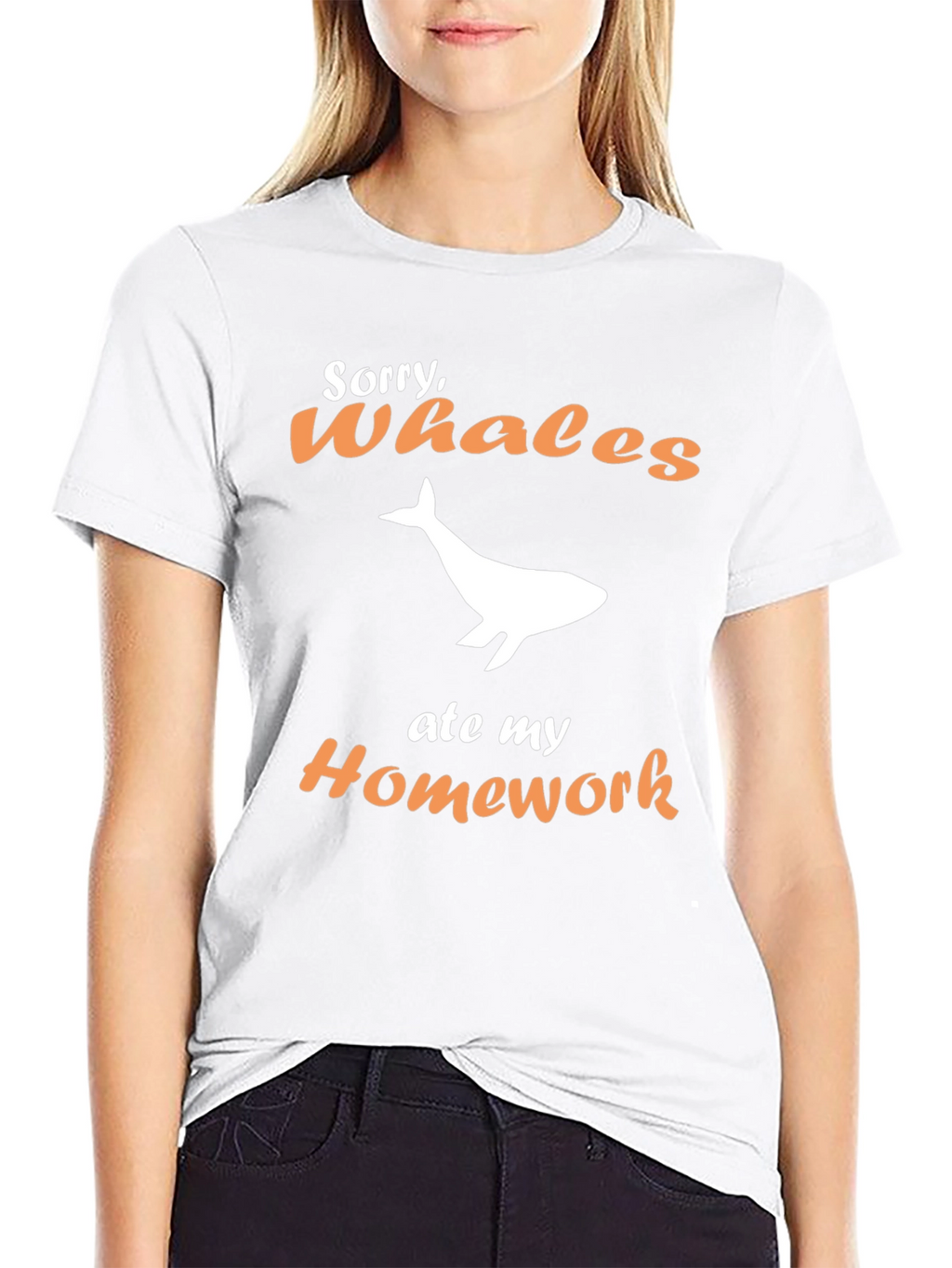 Whale Ate My Homework T-Shirt