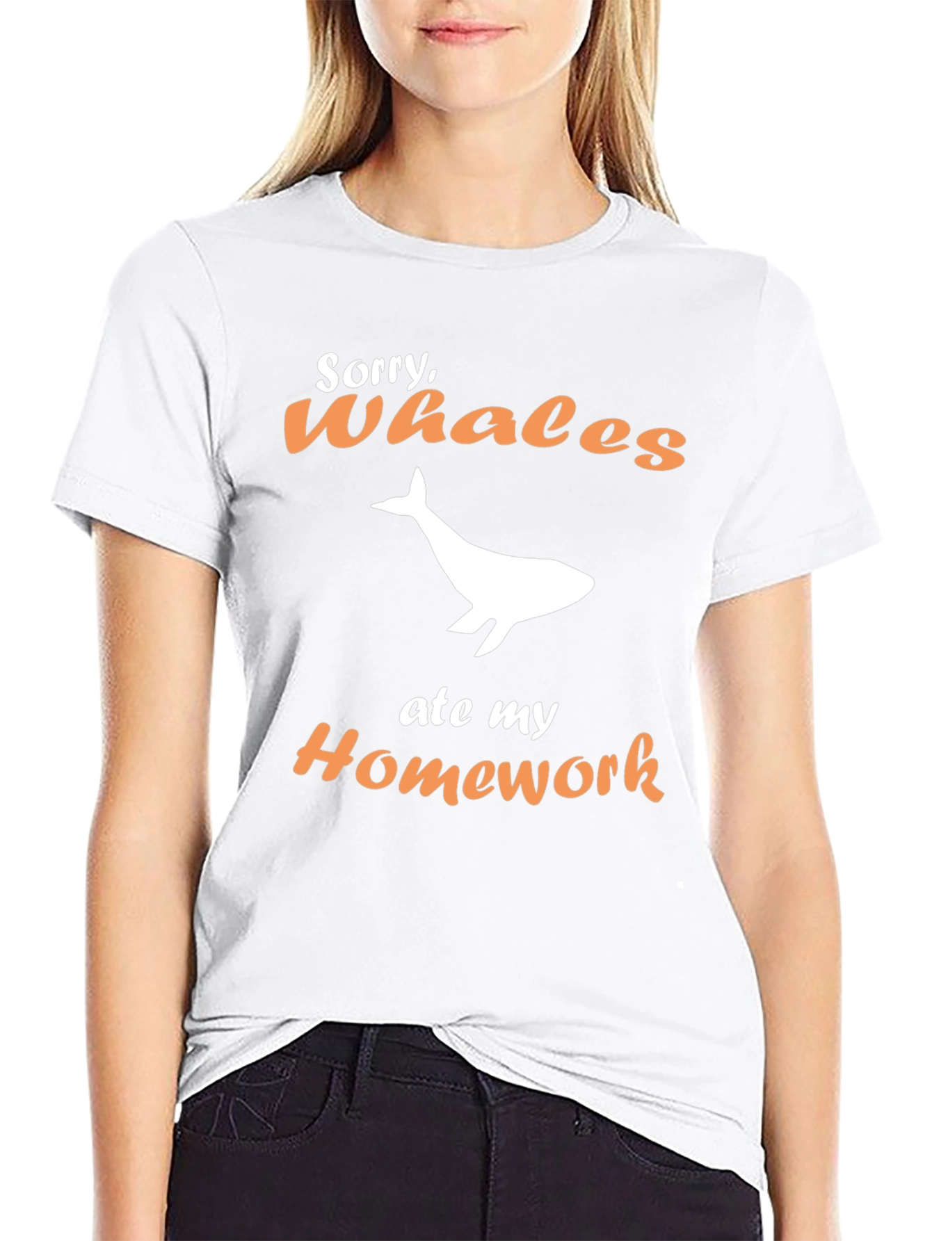 Whale Ate My Homework T-Shirt
