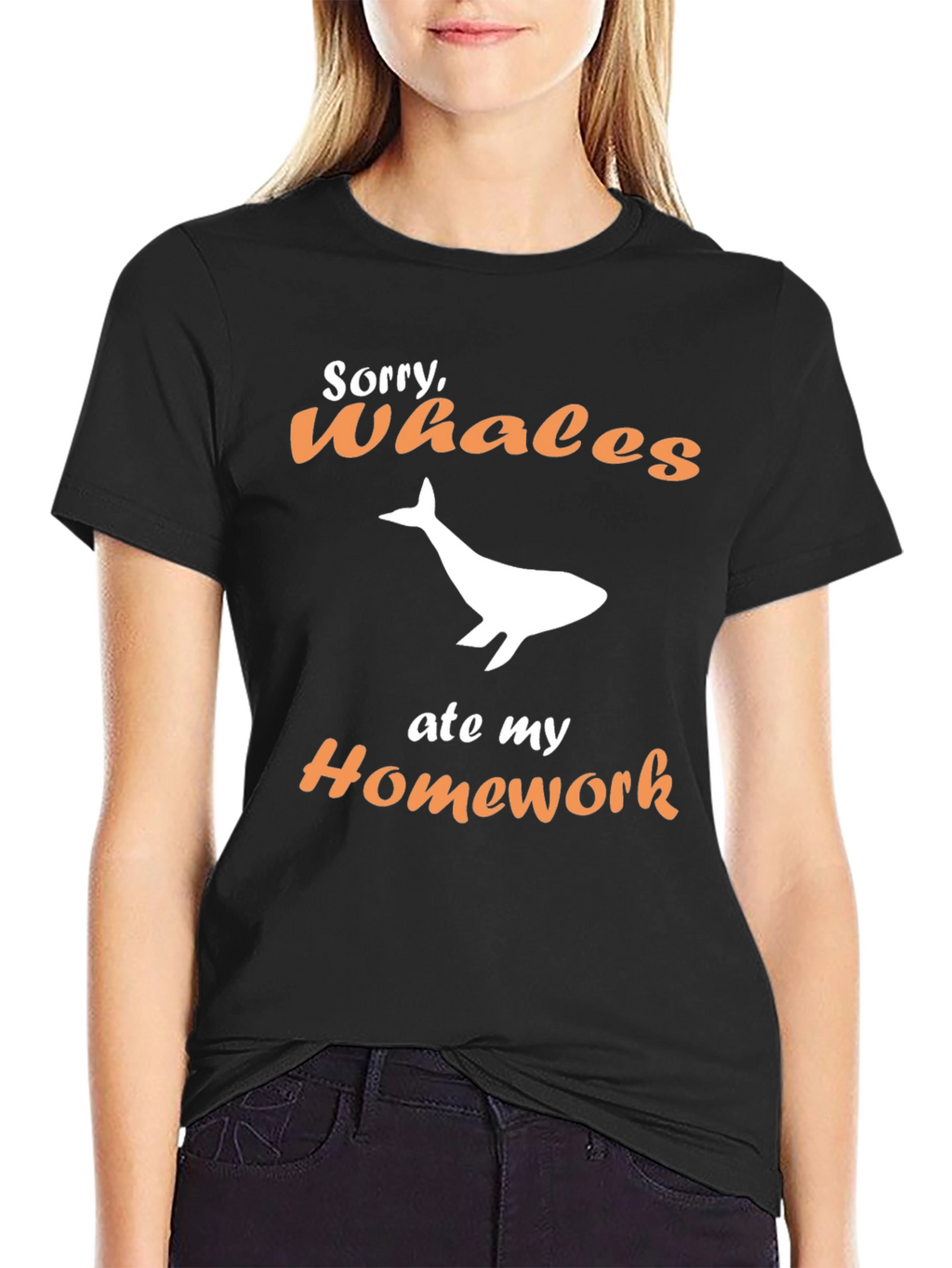 Whale Ate My Homework T-Shirt