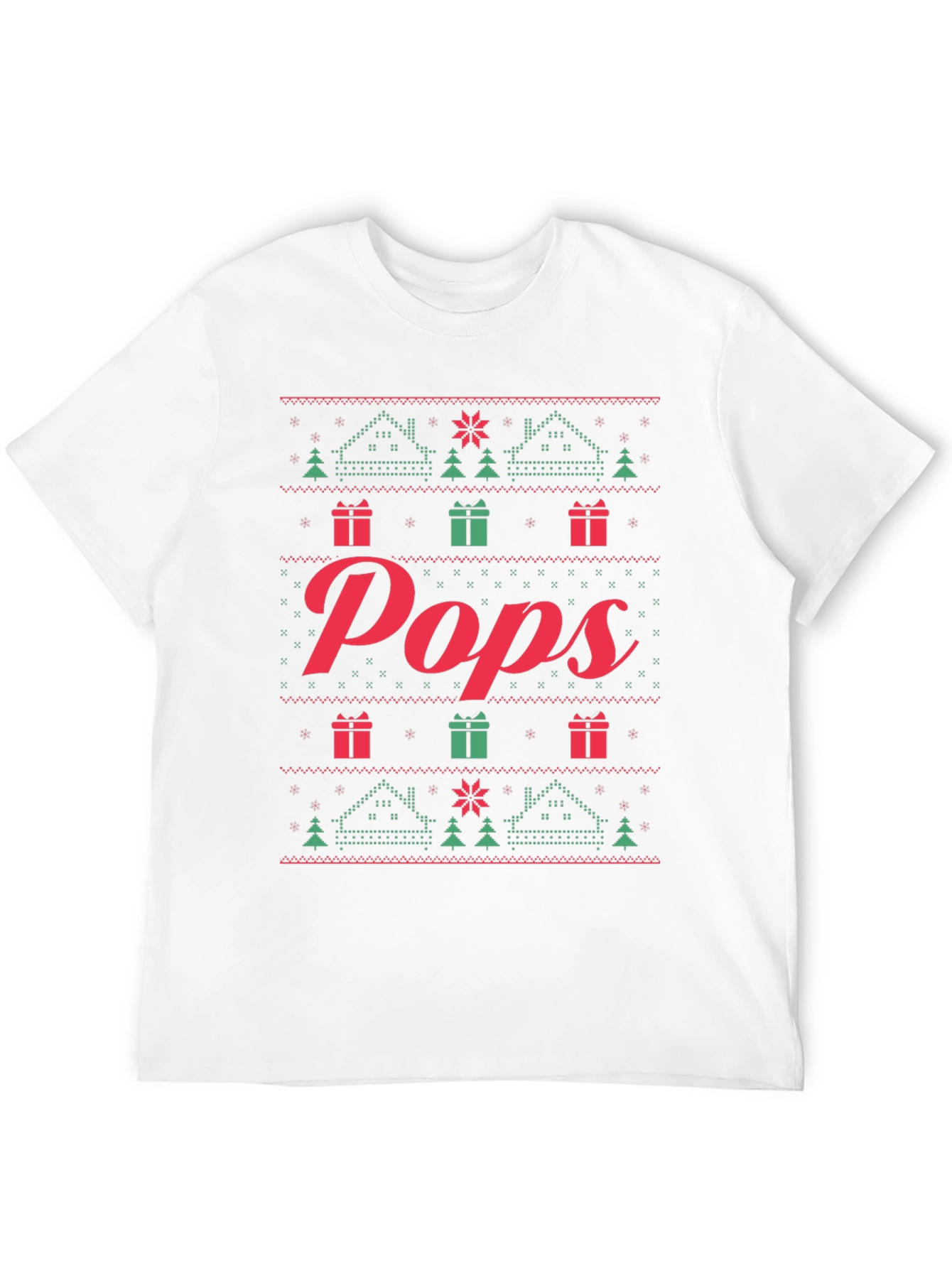 Pops Ugly Christmas Sweater T-Shirt