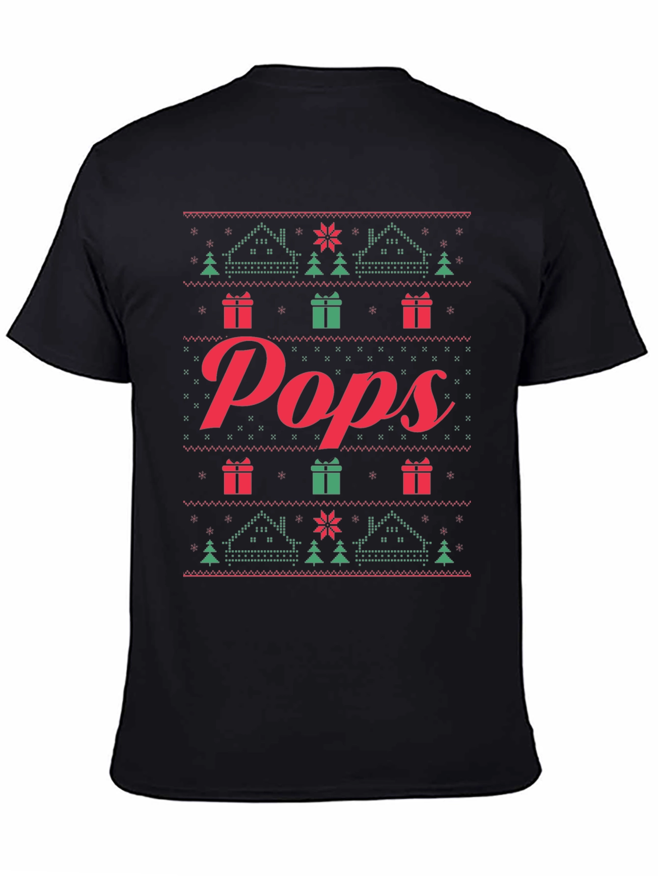Pops Ugly Christmas Sweater T-Shirt