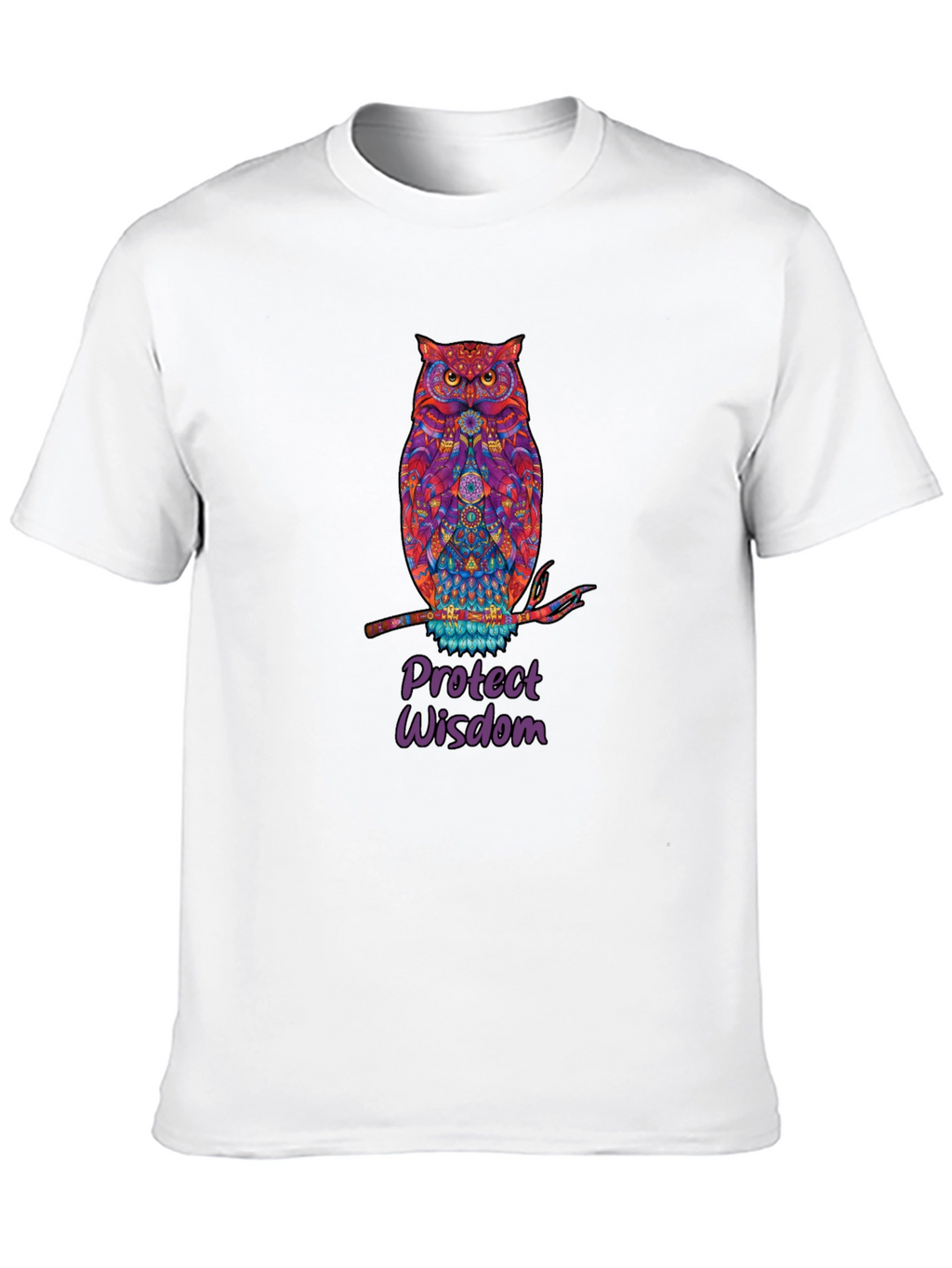 Owl Protect Wisdom Graphic Tee