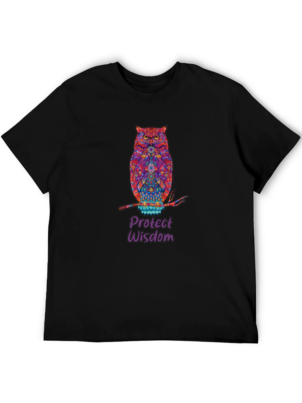 Owl Protect Wisdom Graphic Tee