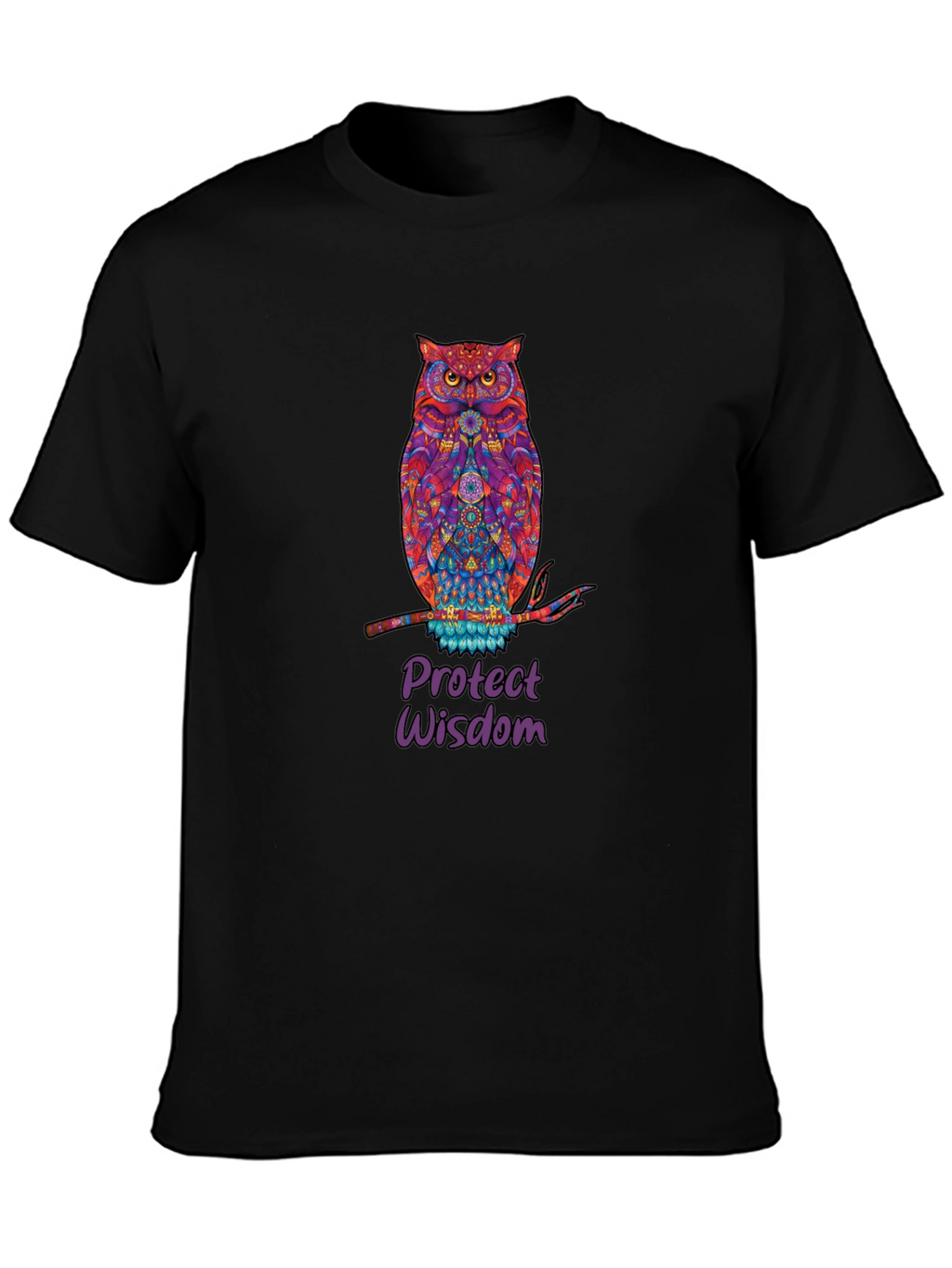 Owl Protect Wisdom Graphic Tee
