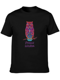 Owl Protect Wisdom Graphic Tee
