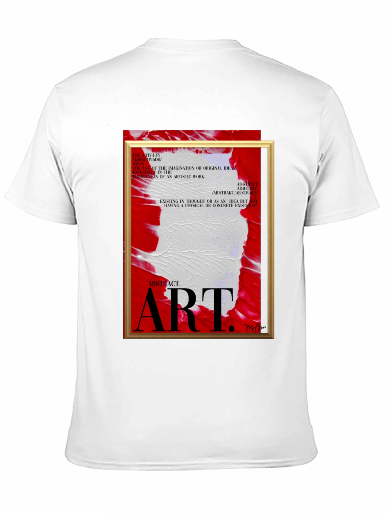 Abstract Art Graphic Tee - Modern Style