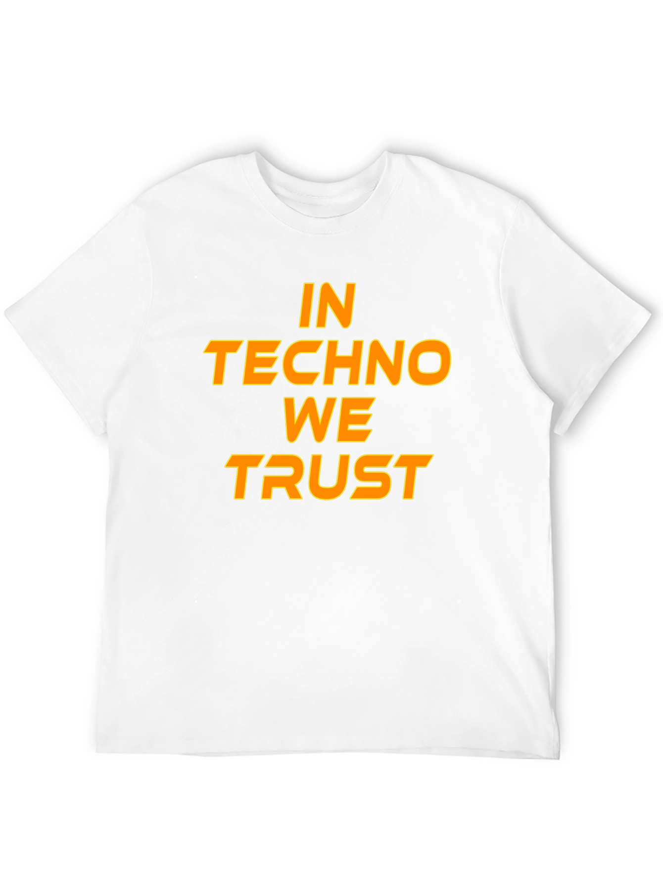 In Techno We Trust Graphic T-Shirt