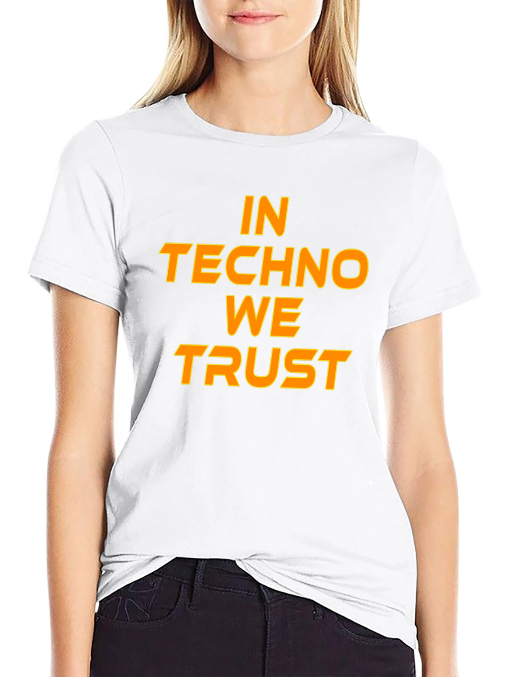 In Techno We Trust Graphic T-Shirt