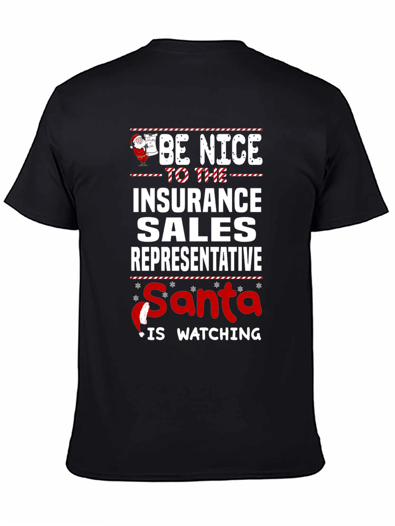Be Nice Insurance Sales Rep T-Shirt
