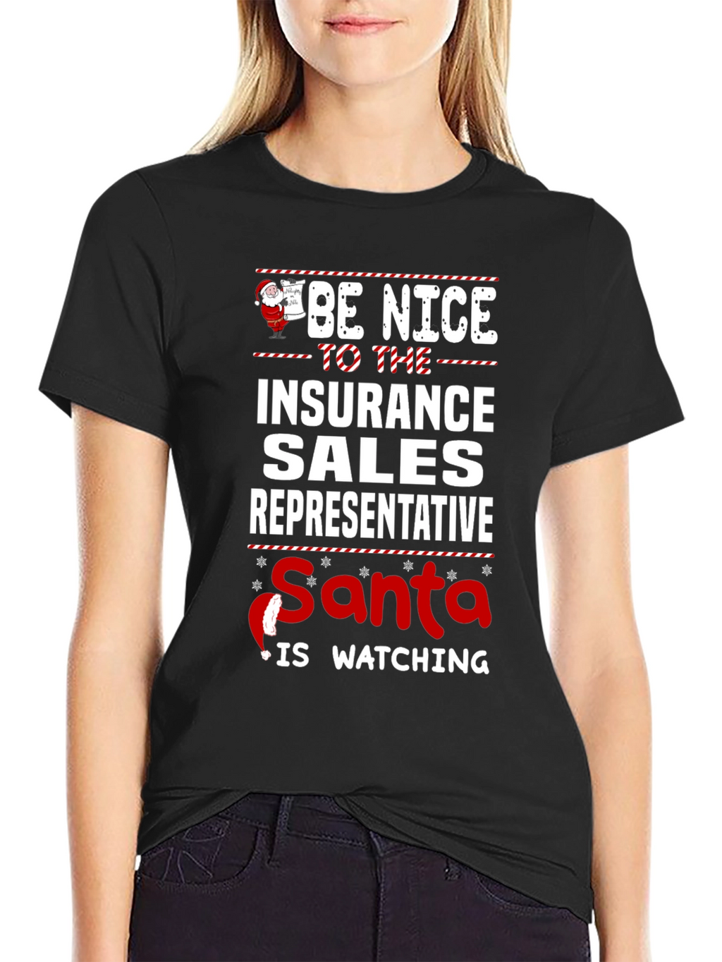 Be Nice Insurance Sales Rep T-Shirt