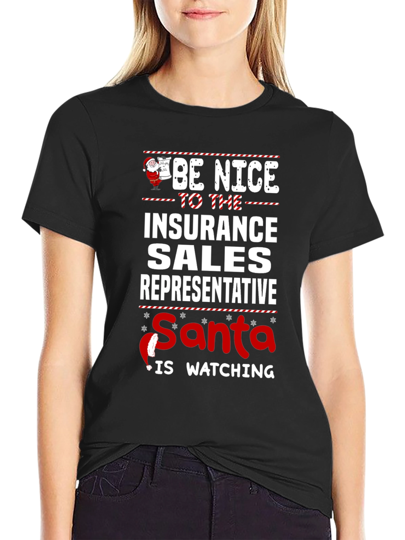 Be Nice Insurance Sales Rep T-Shirt