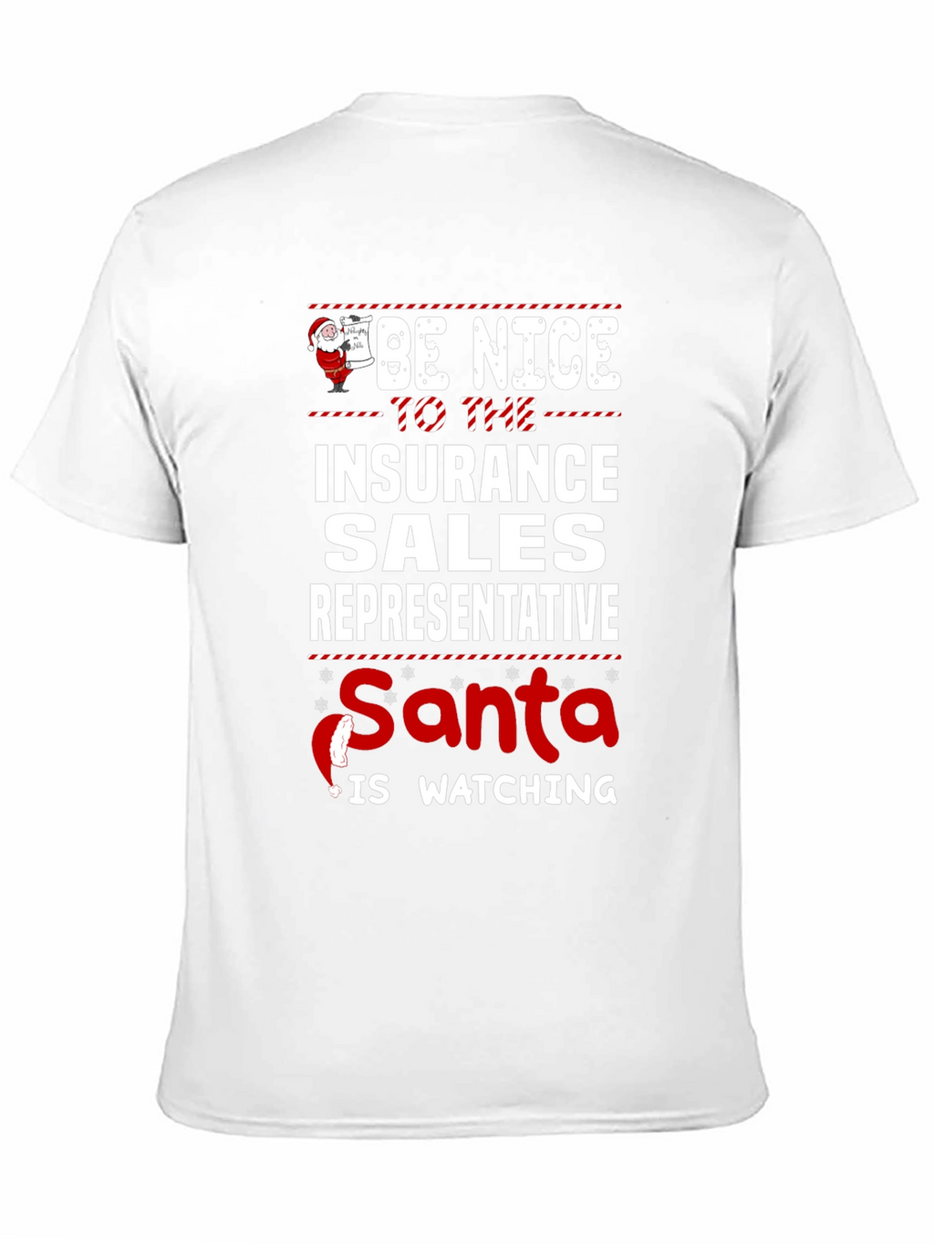 Be Nice Insurance Sales Rep T-Shirt