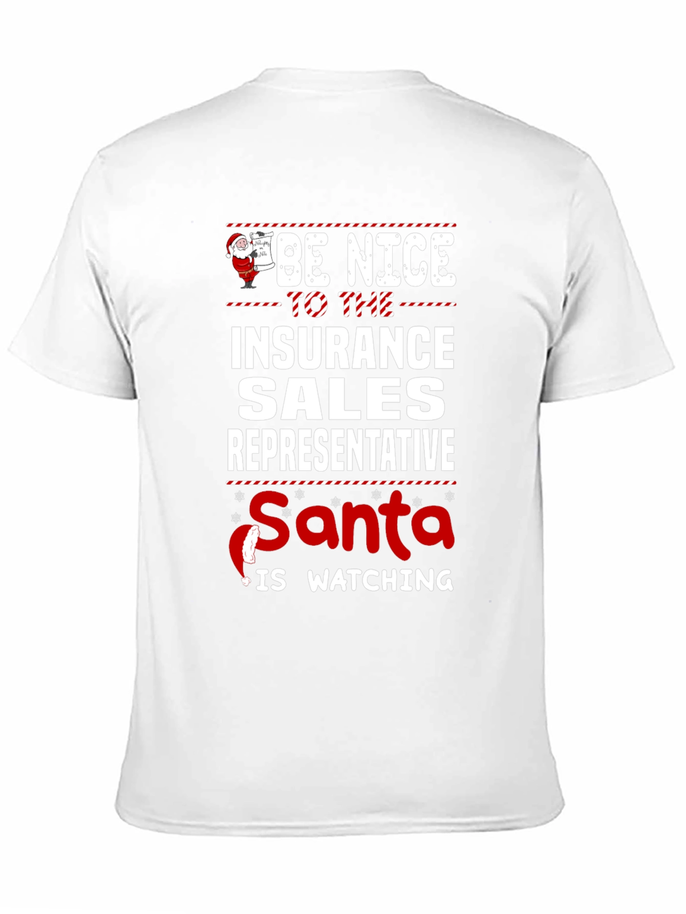 Be Nice Insurance Sales Rep T-Shirt