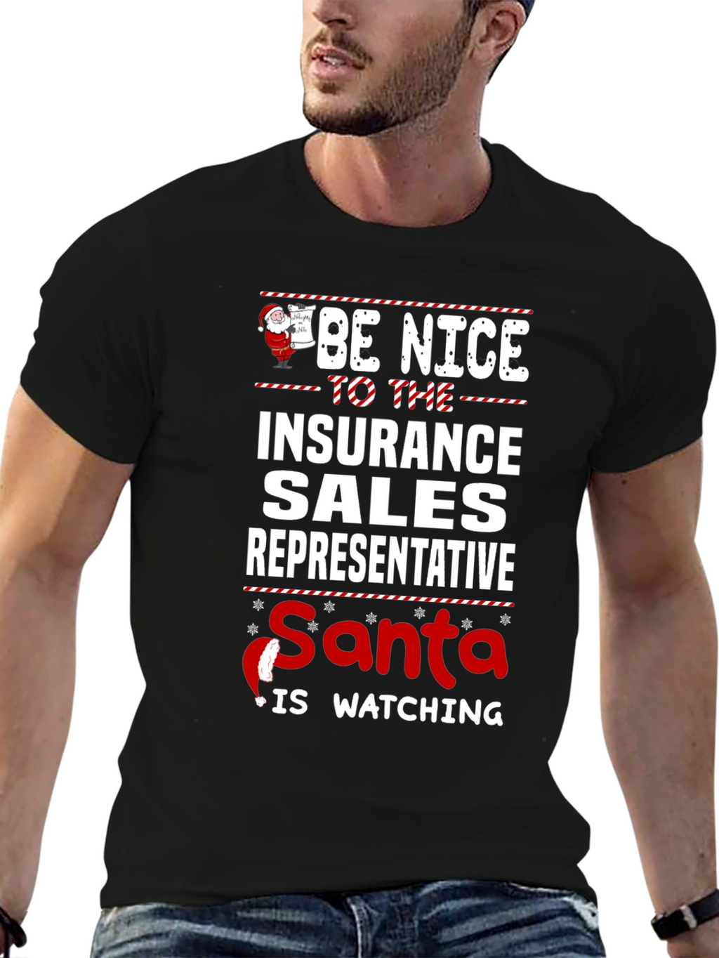 Be Nice Insurance Sales Rep T-Shirt