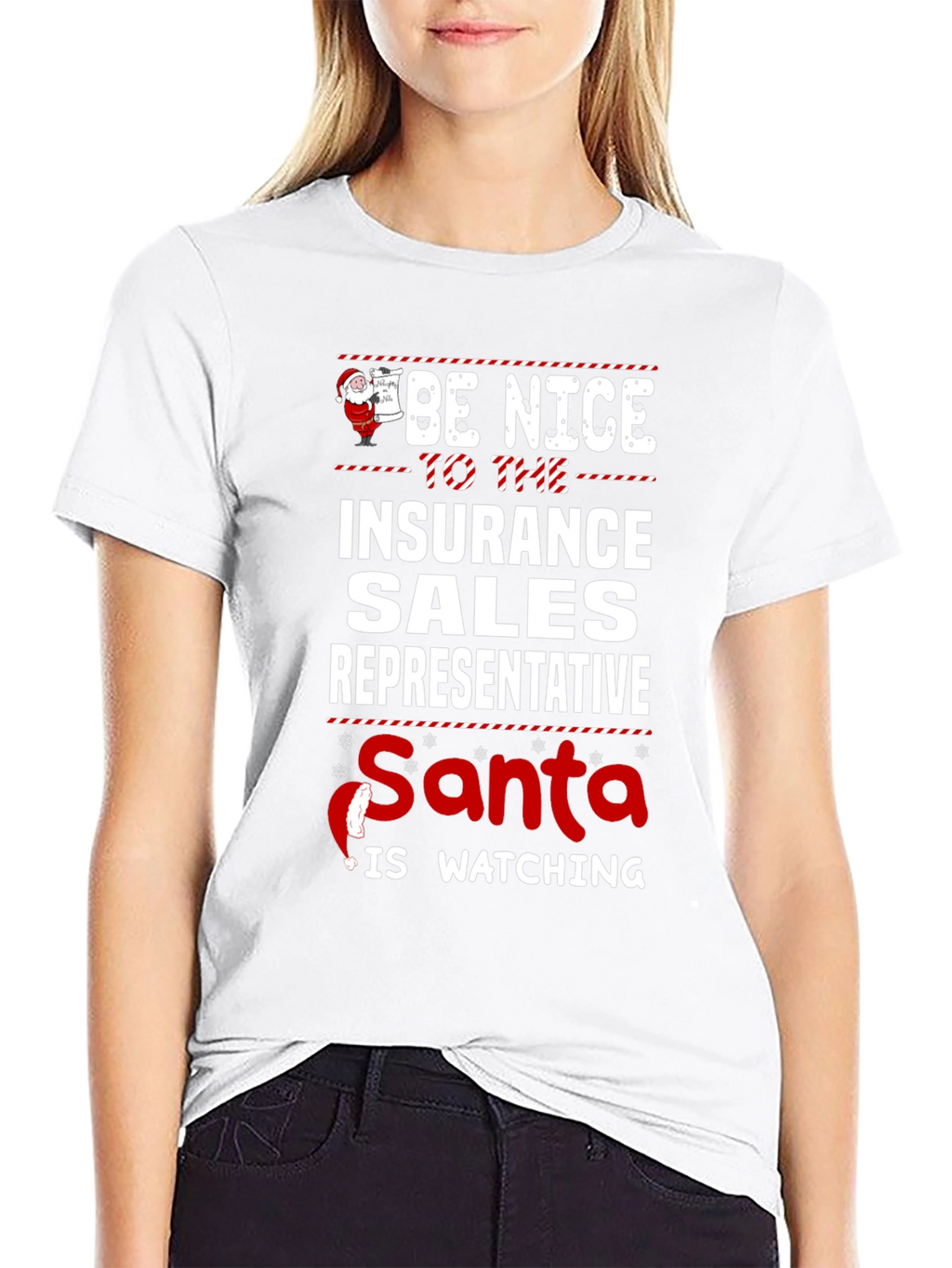 Be Nice Insurance Sales Rep T-Shirt