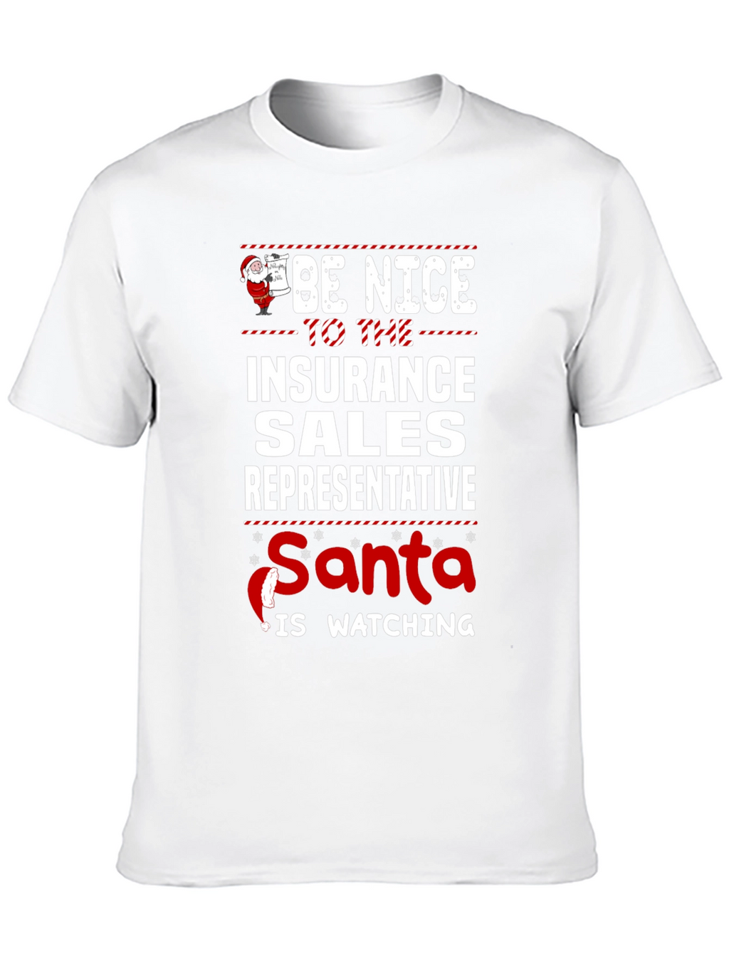 Be Nice Insurance Sales Rep T-Shirt