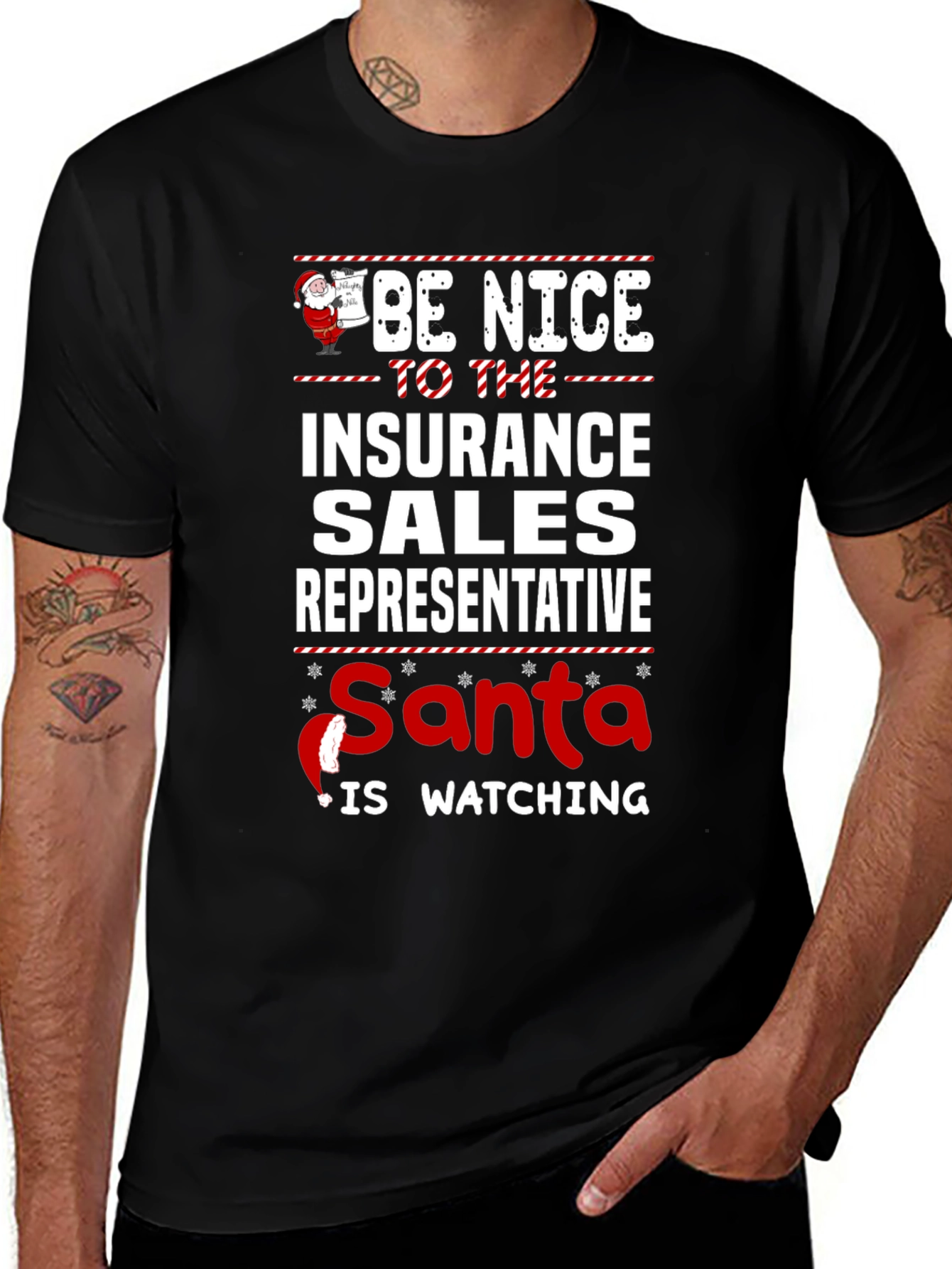 Be Nice Insurance Sales Rep T-Shirt