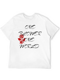 One Flower One World Graphic T-Shirt
