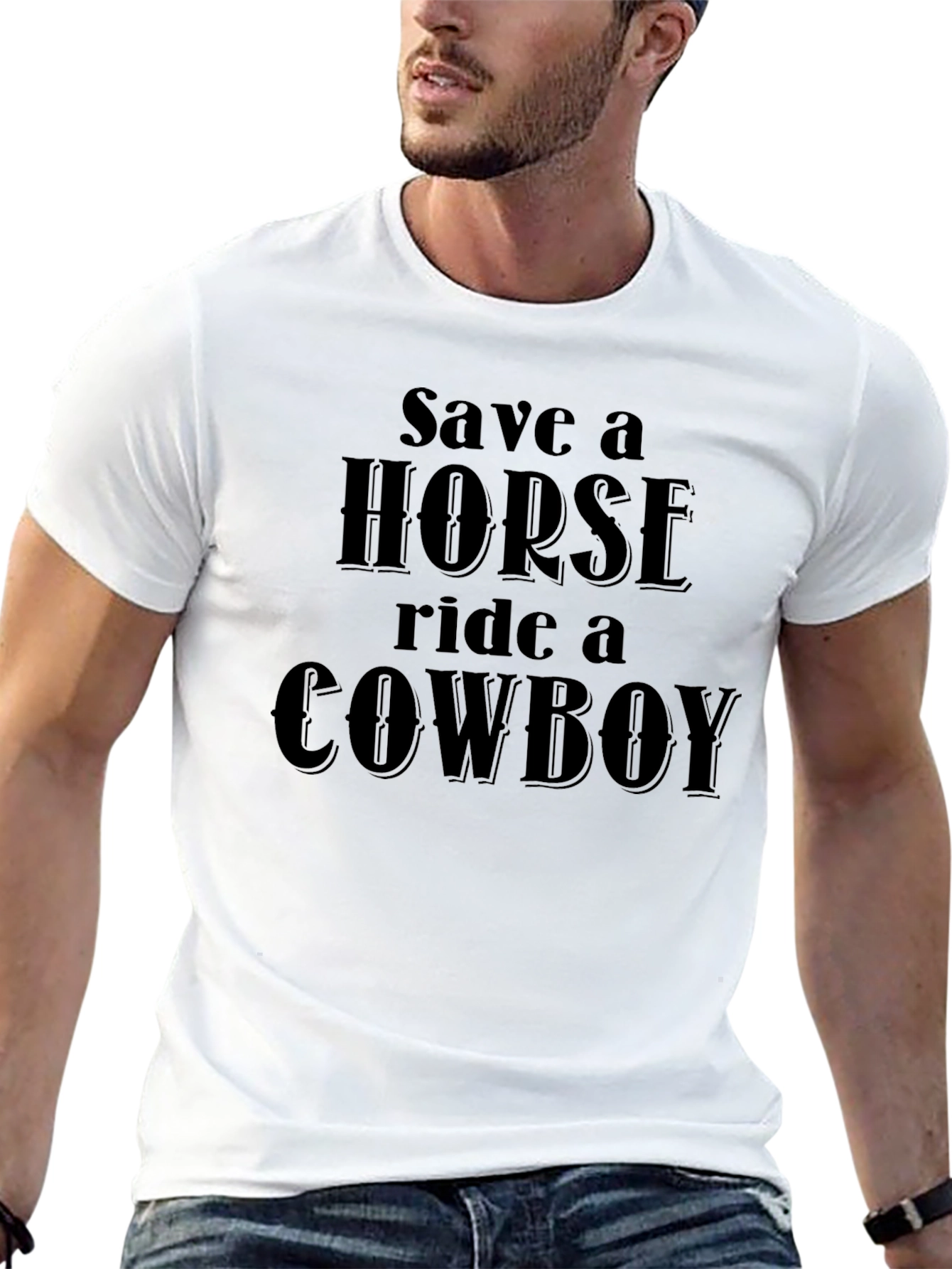 Save a Horse Ride a Cowboy T-Shirt