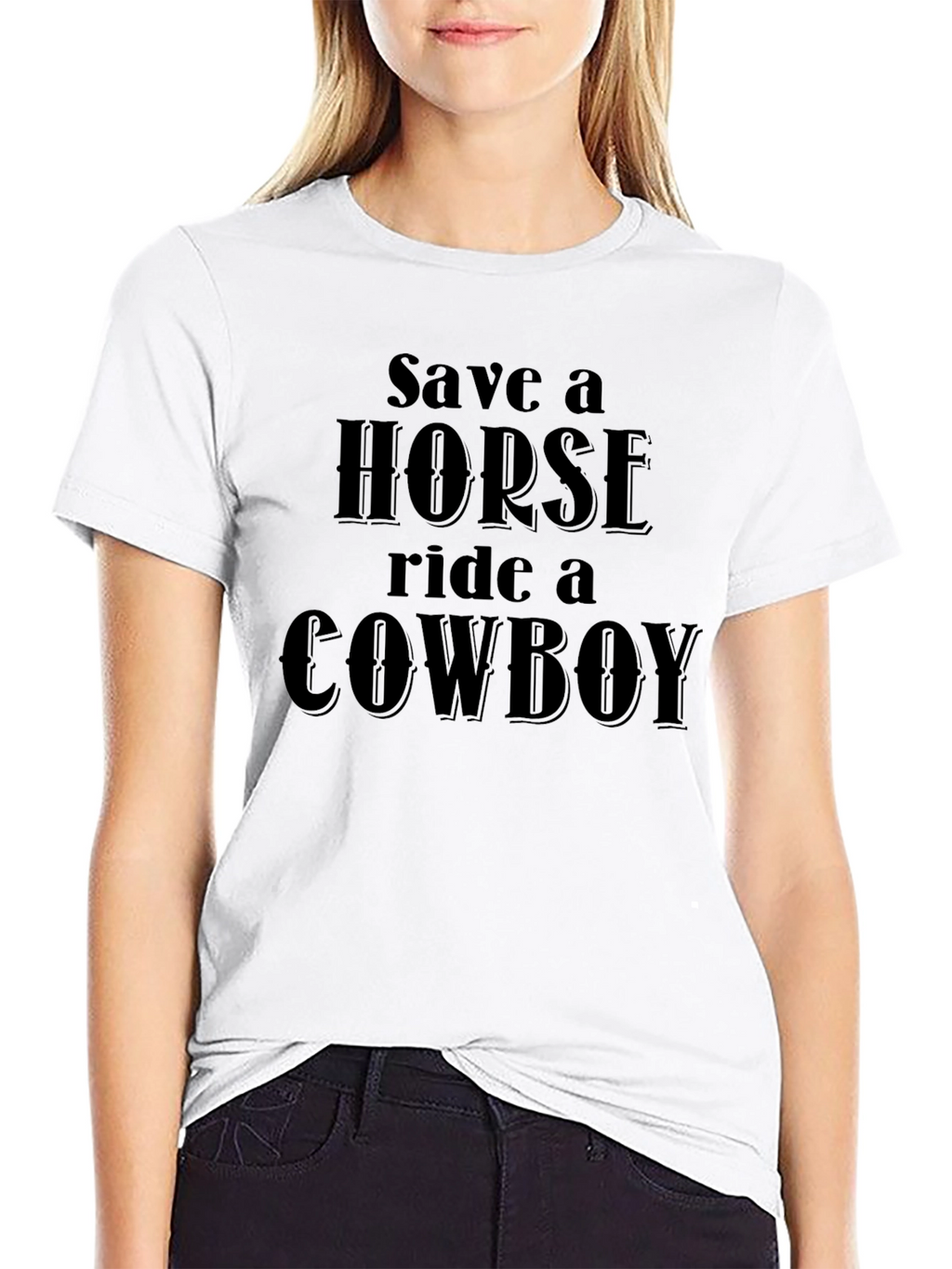 Save a Horse Ride a Cowboy T-Shirt