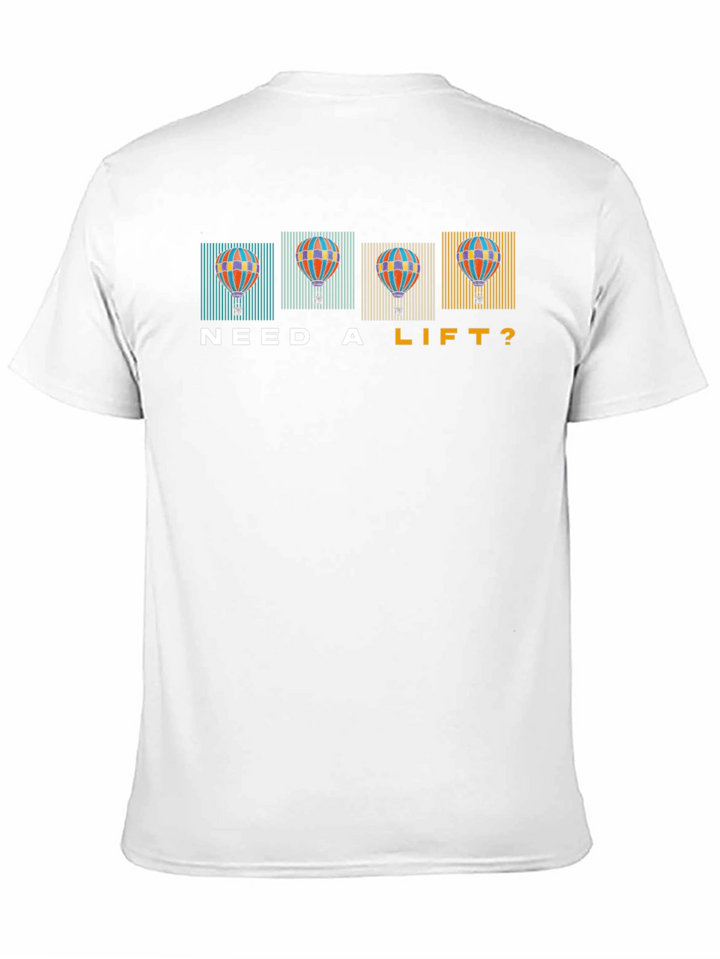 Need a Lift? Hot Air Balloon Graphic Tee