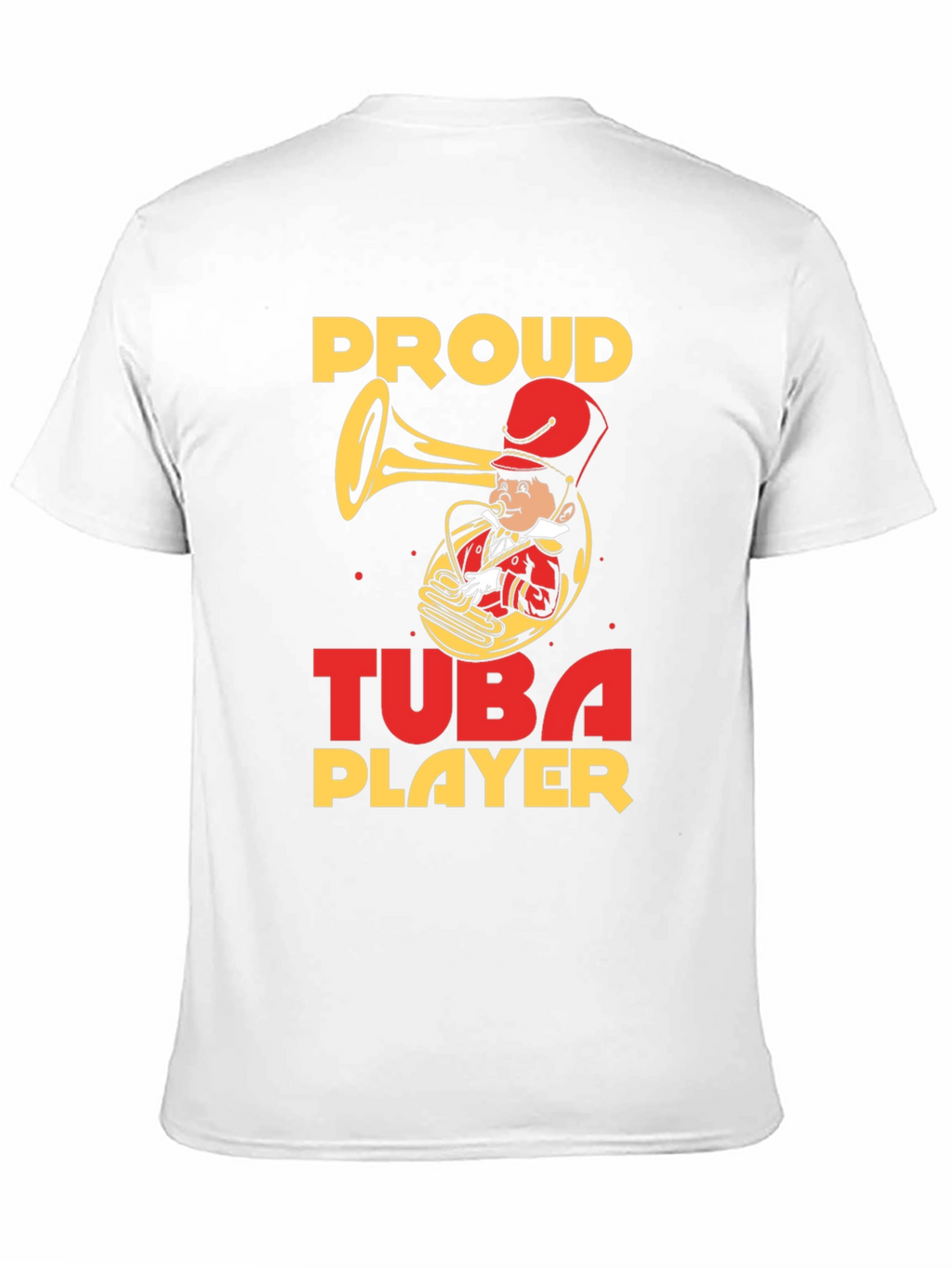 Proud Tuba Player Graphic T-Shirt