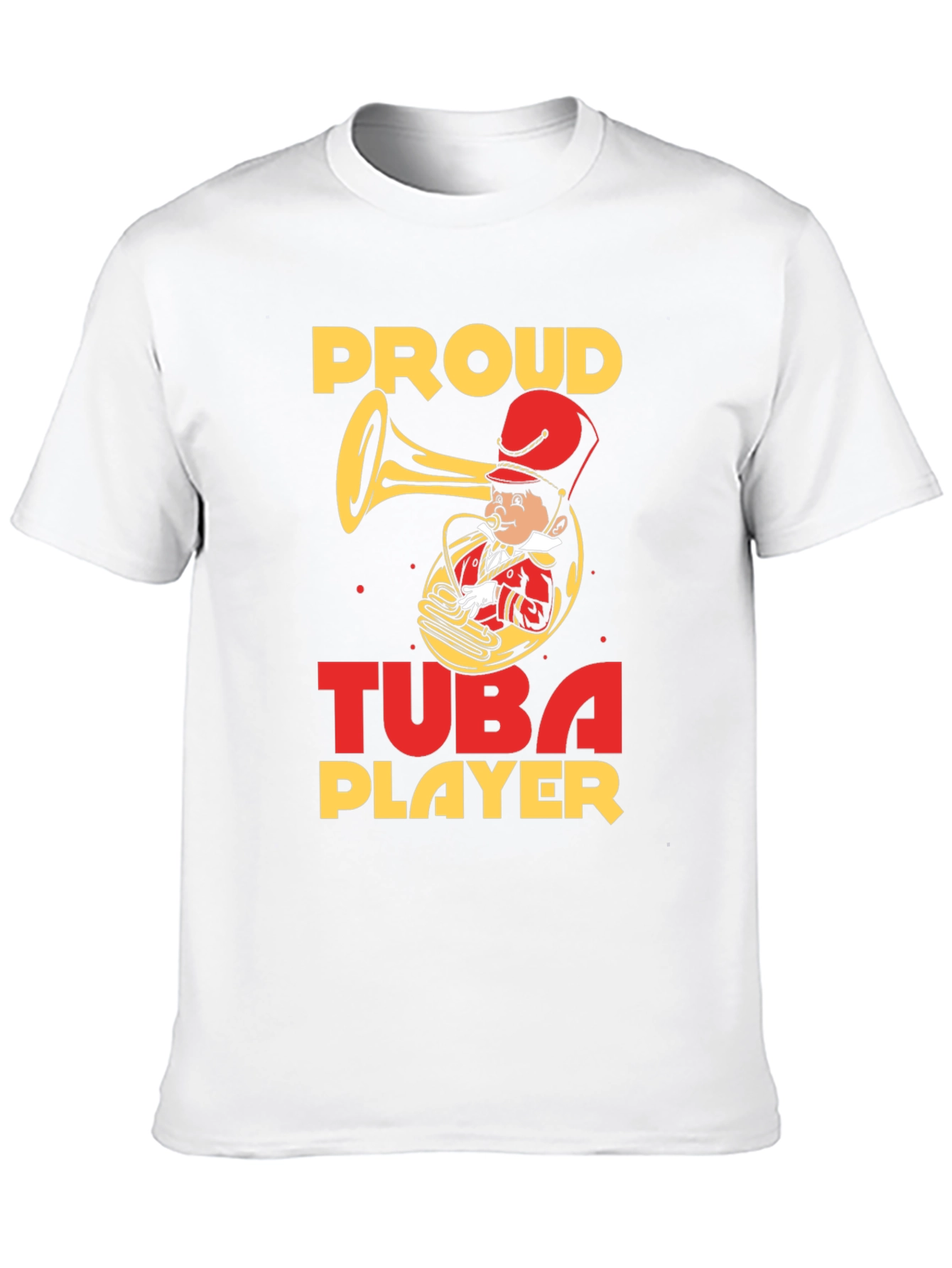 Proud Tuba Player Graphic T-Shirt