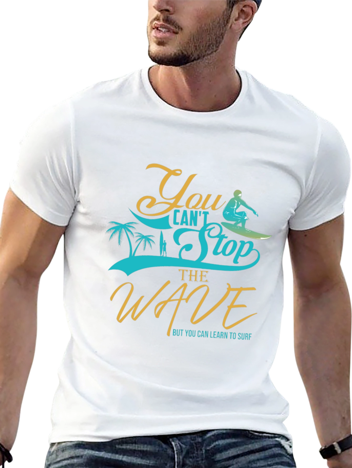 You Cant Stop the Wave Graphic Tee