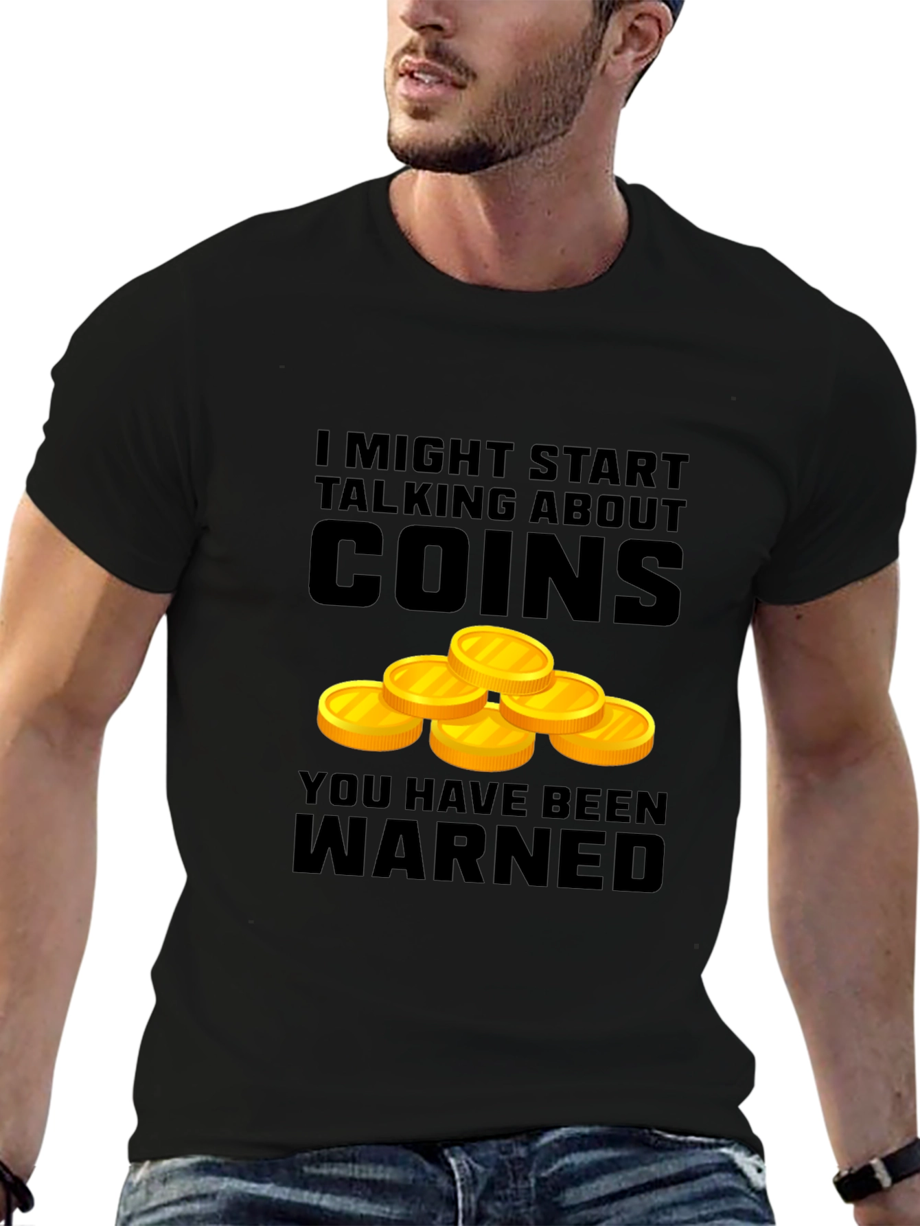 Coin Collector Warning T-Shirt - Numismatist Gift