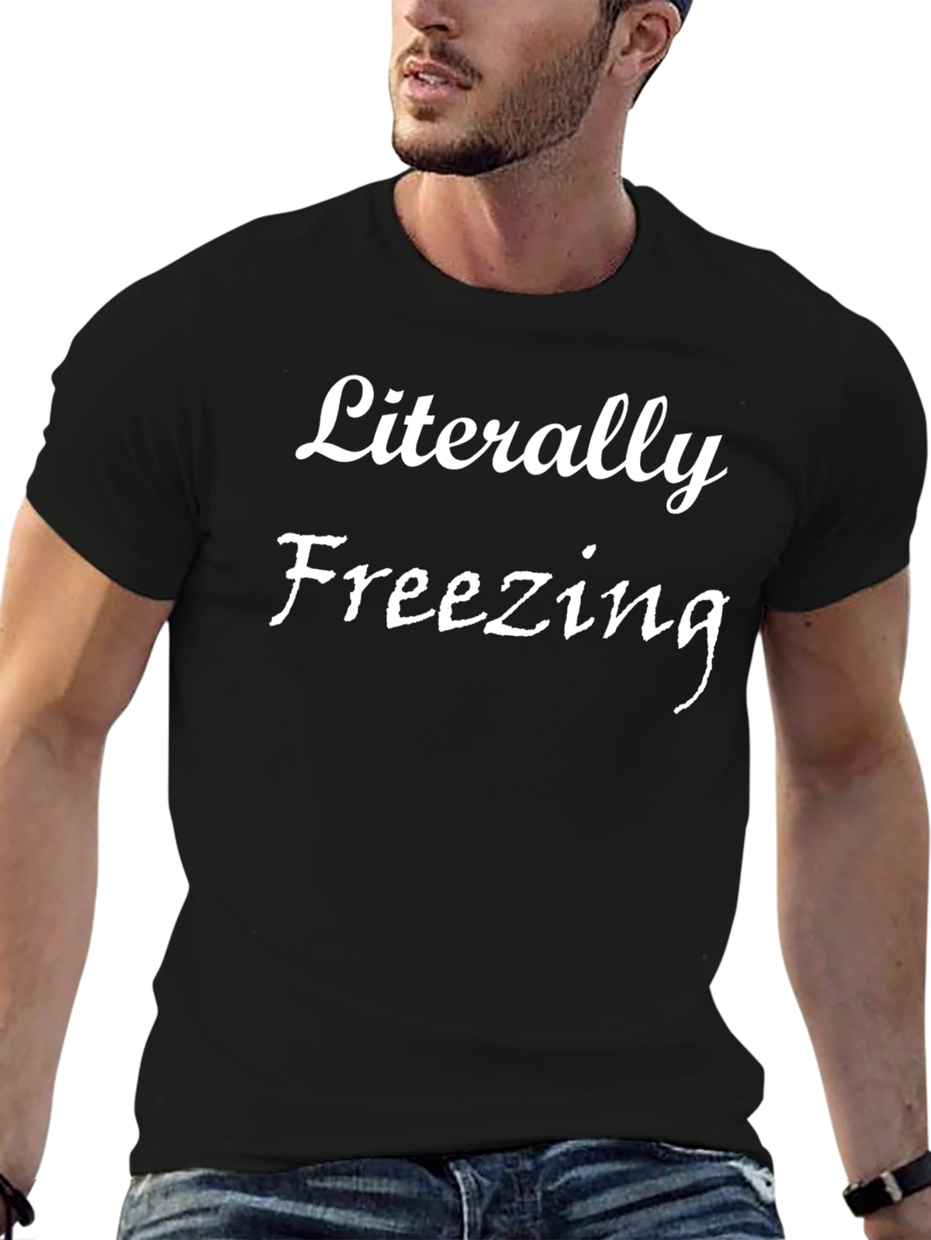 Literally Freezing Graphic T-Shirt