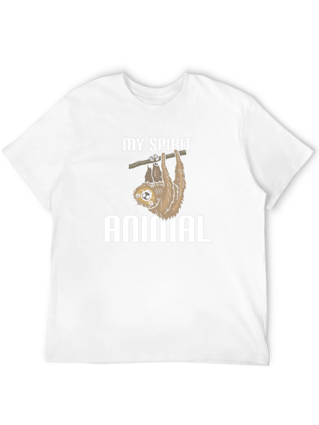 My Spirit Animal Sloth Graphic T-Shirt