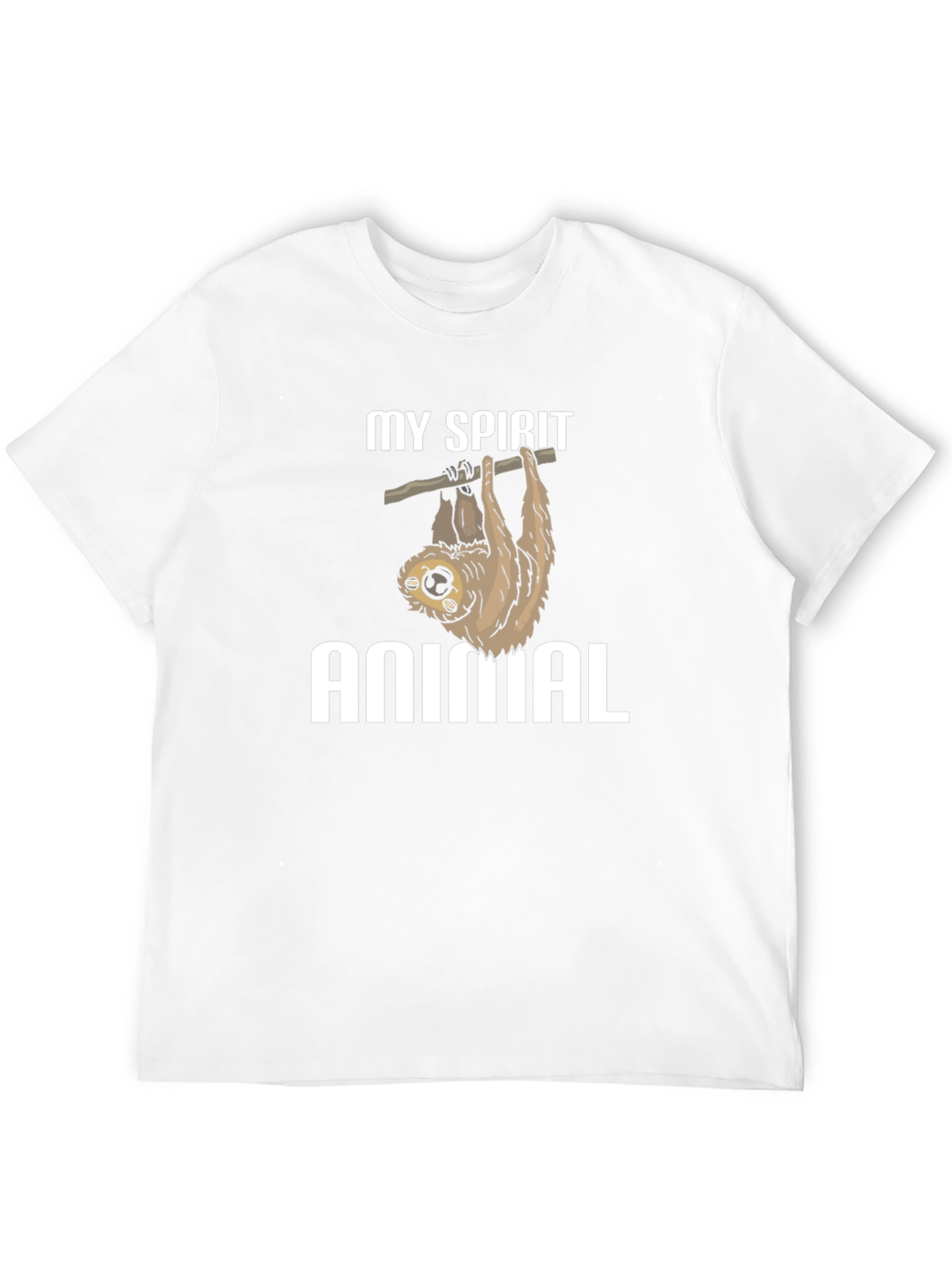 My Spirit Animal Sloth Graphic T-Shirt