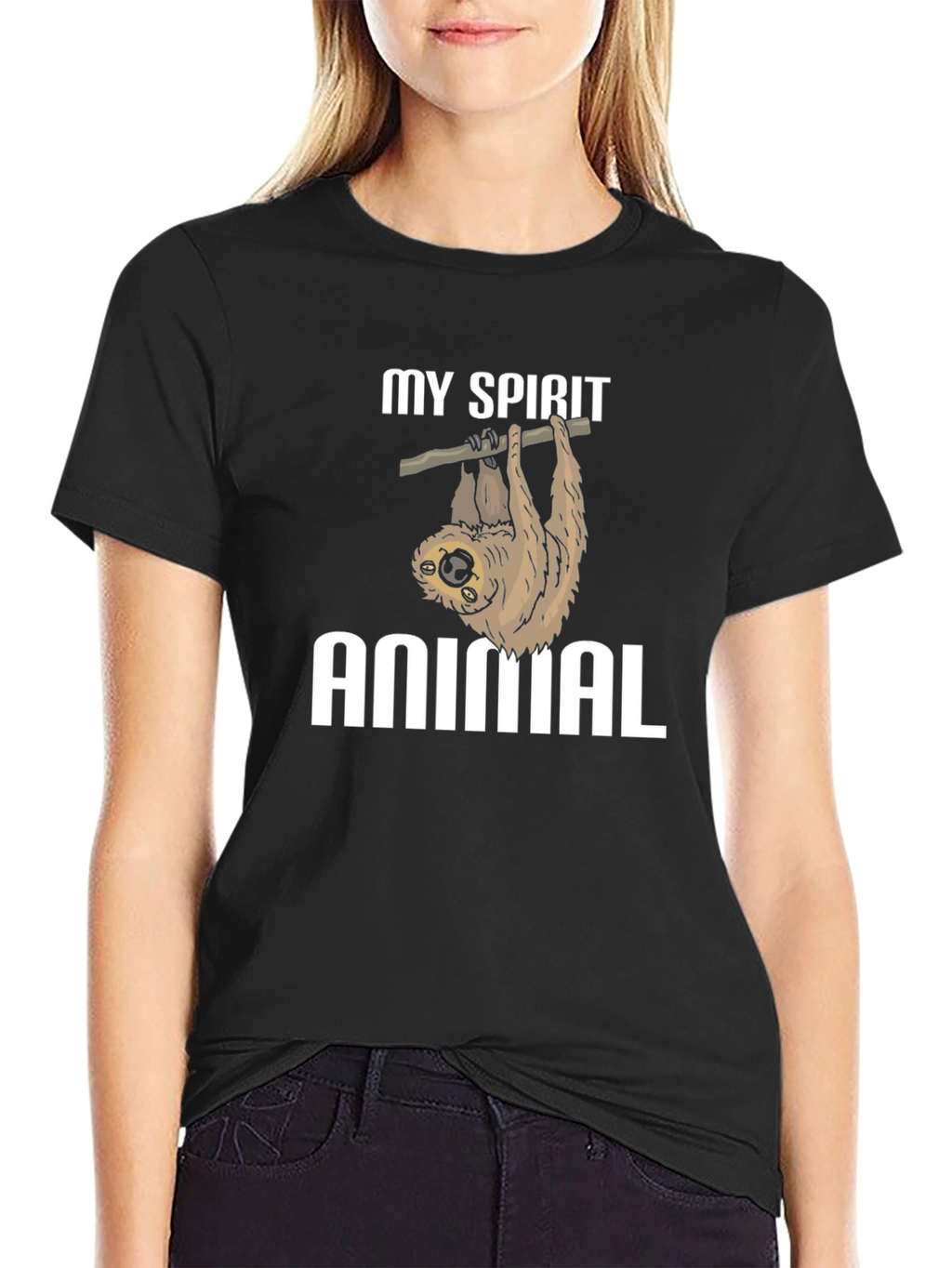 My Spirit Animal Sloth Graphic T-Shirt