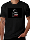 Skiing T-Shirt: Single Taken Skiing Checkbox Tee