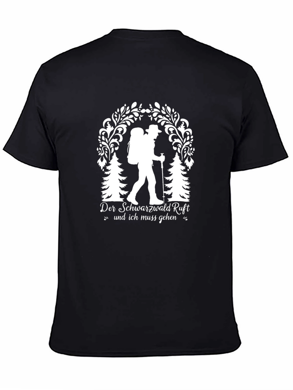 Black Forest Hiking T-Shirt - Adventure Awaits!