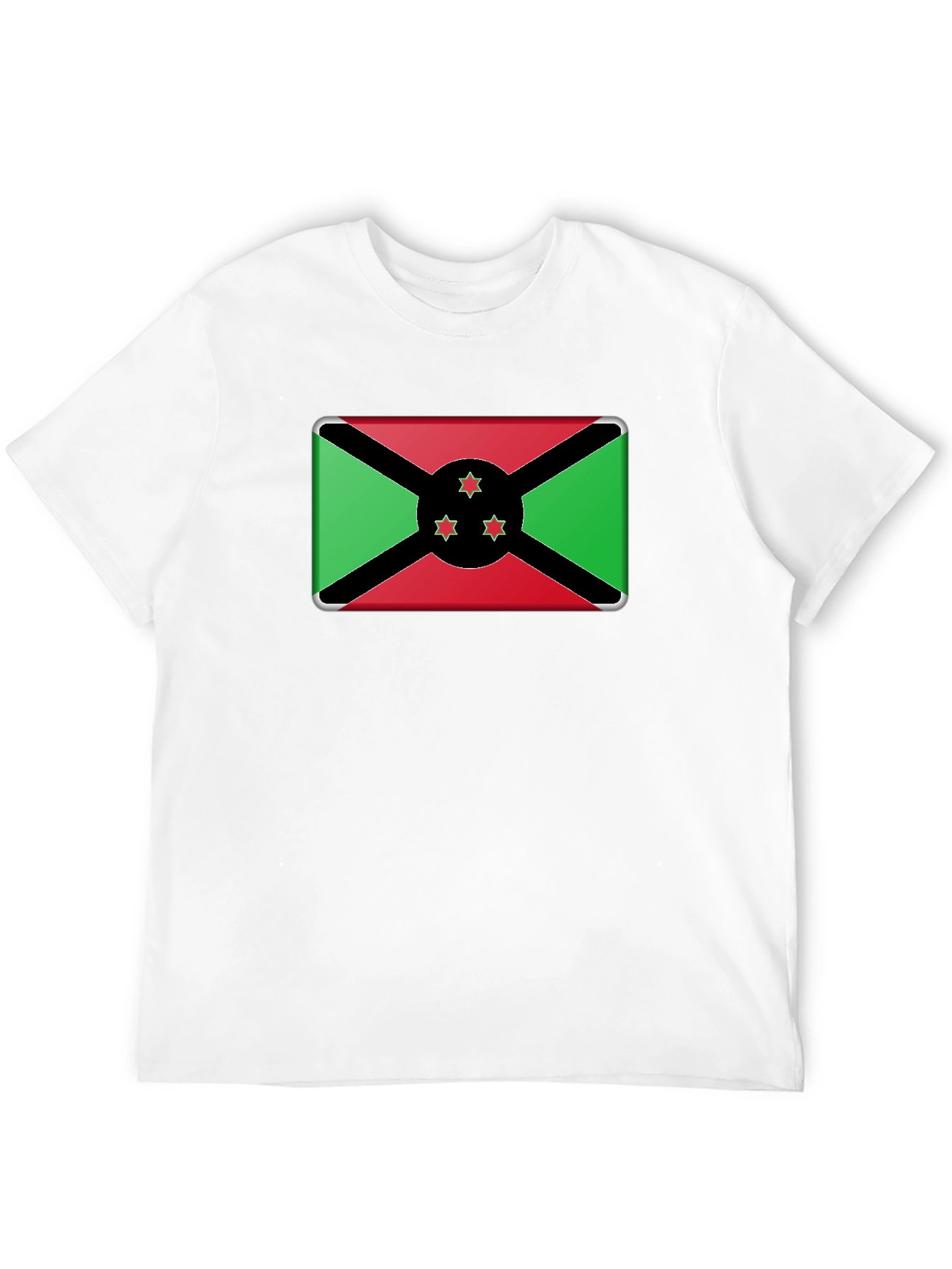 Flag Graphic T-Shirt - Black