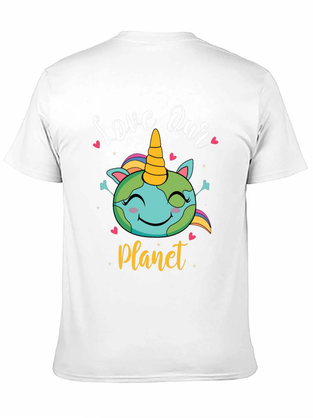 Love Our Planet Unicorn Earth T-Shirt
