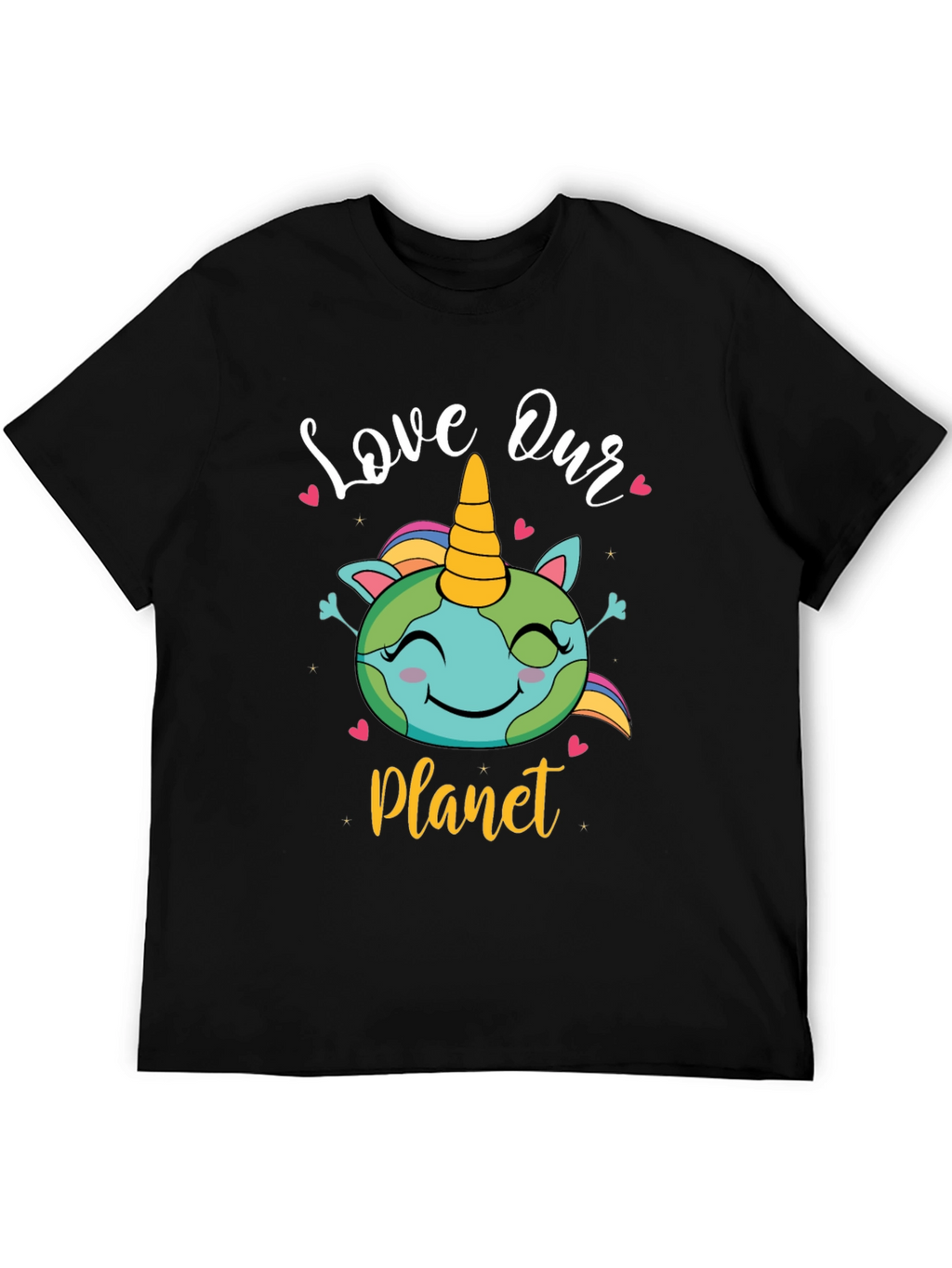 Love Our Planet Unicorn Earth T-Shirt