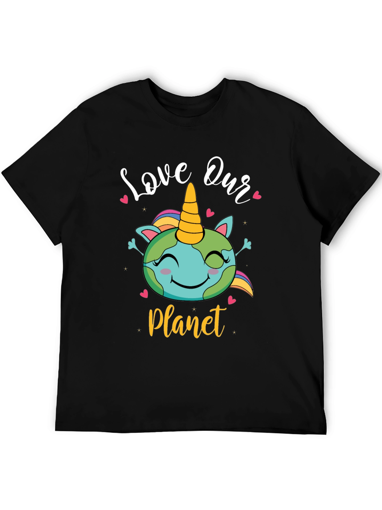 Love Our Planet Unicorn Earth T-Shirt