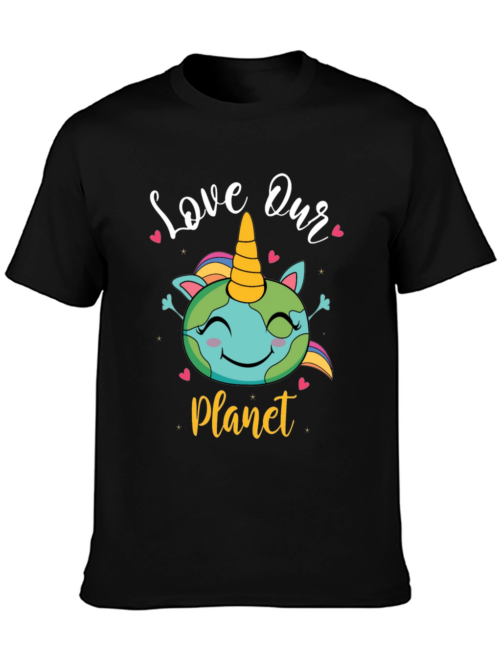 Love Our Planet Unicorn Earth T-Shirt