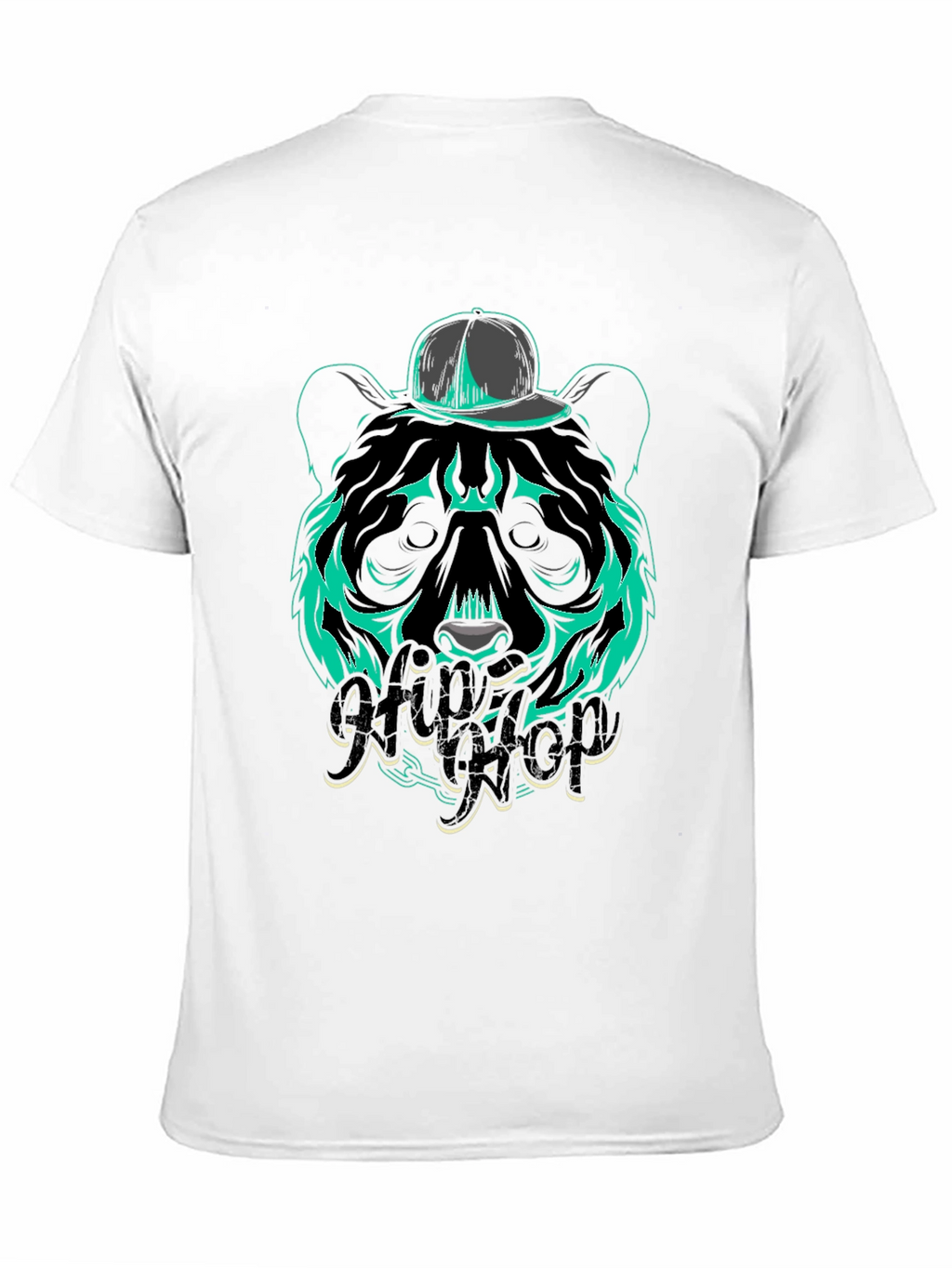 Cool Panda Hip Hop Graphic T-Shirt