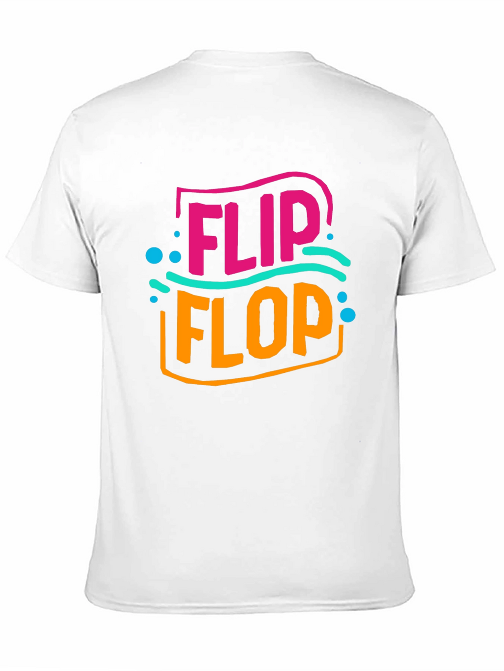Flip Flop Graphic T-Shirt - Summer Beach Vibes