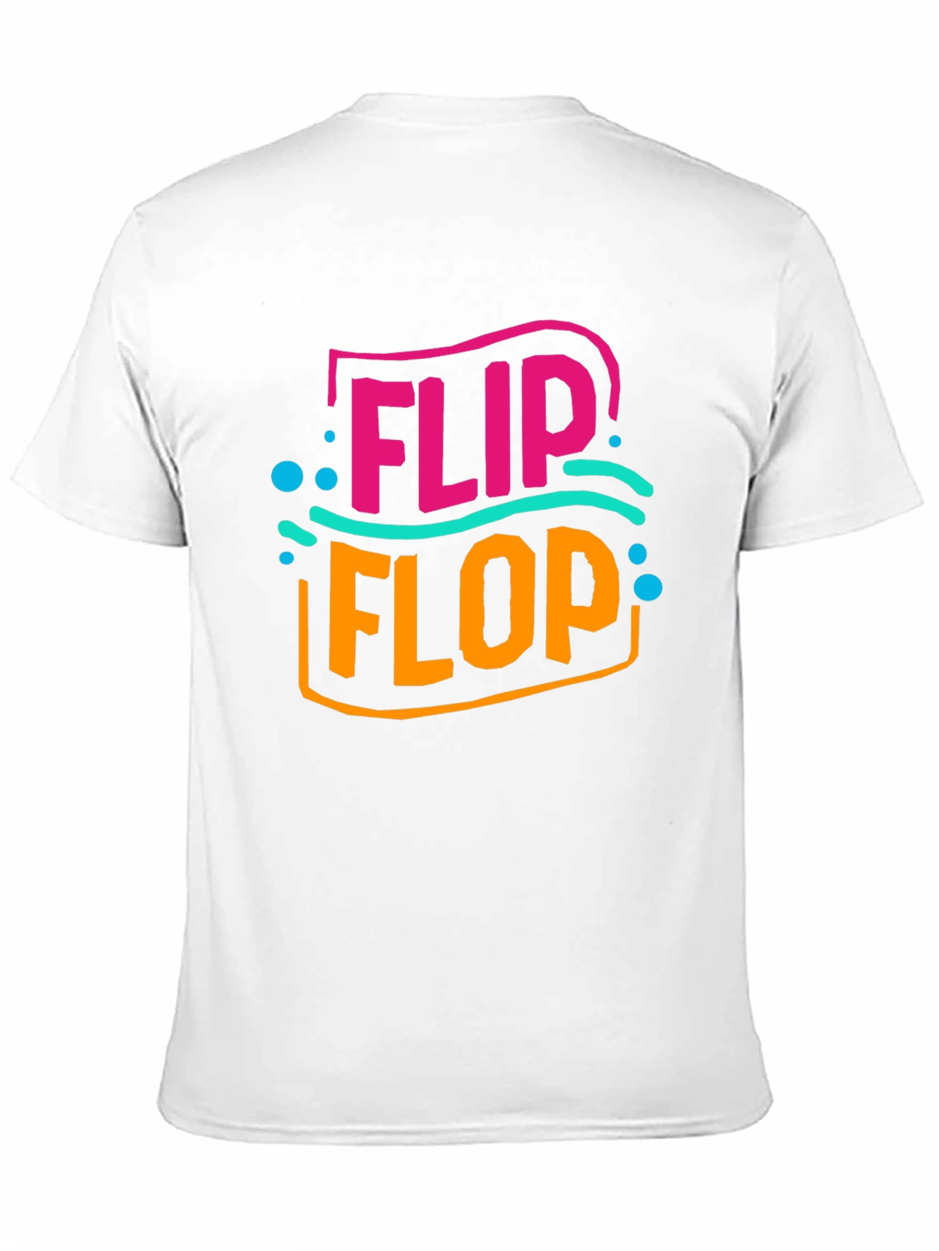 Flip Flop Graphic T-Shirt - Summer Beach Vibes