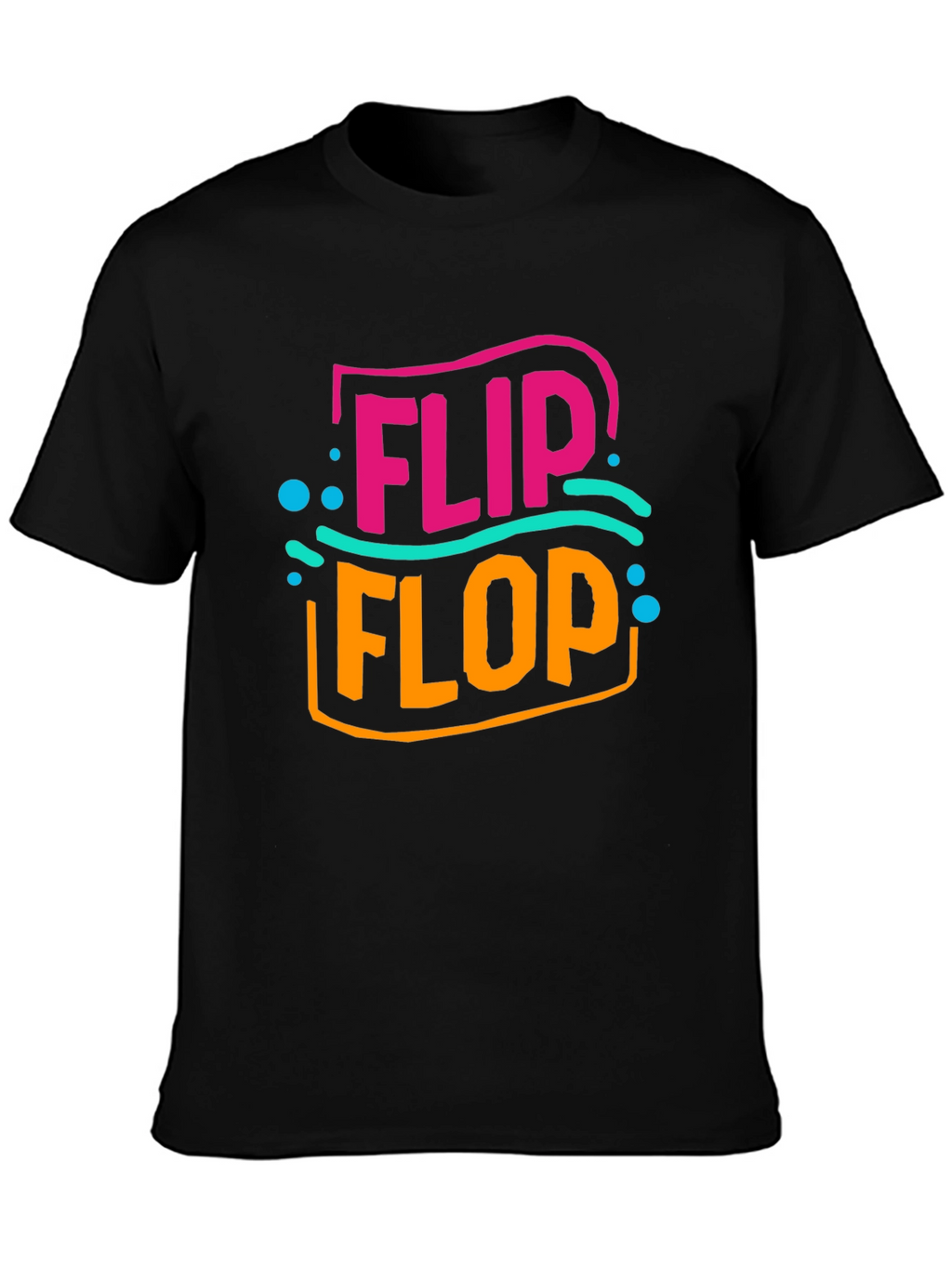 Flip Flop Graphic T-Shirt - Summer Beach Vibes