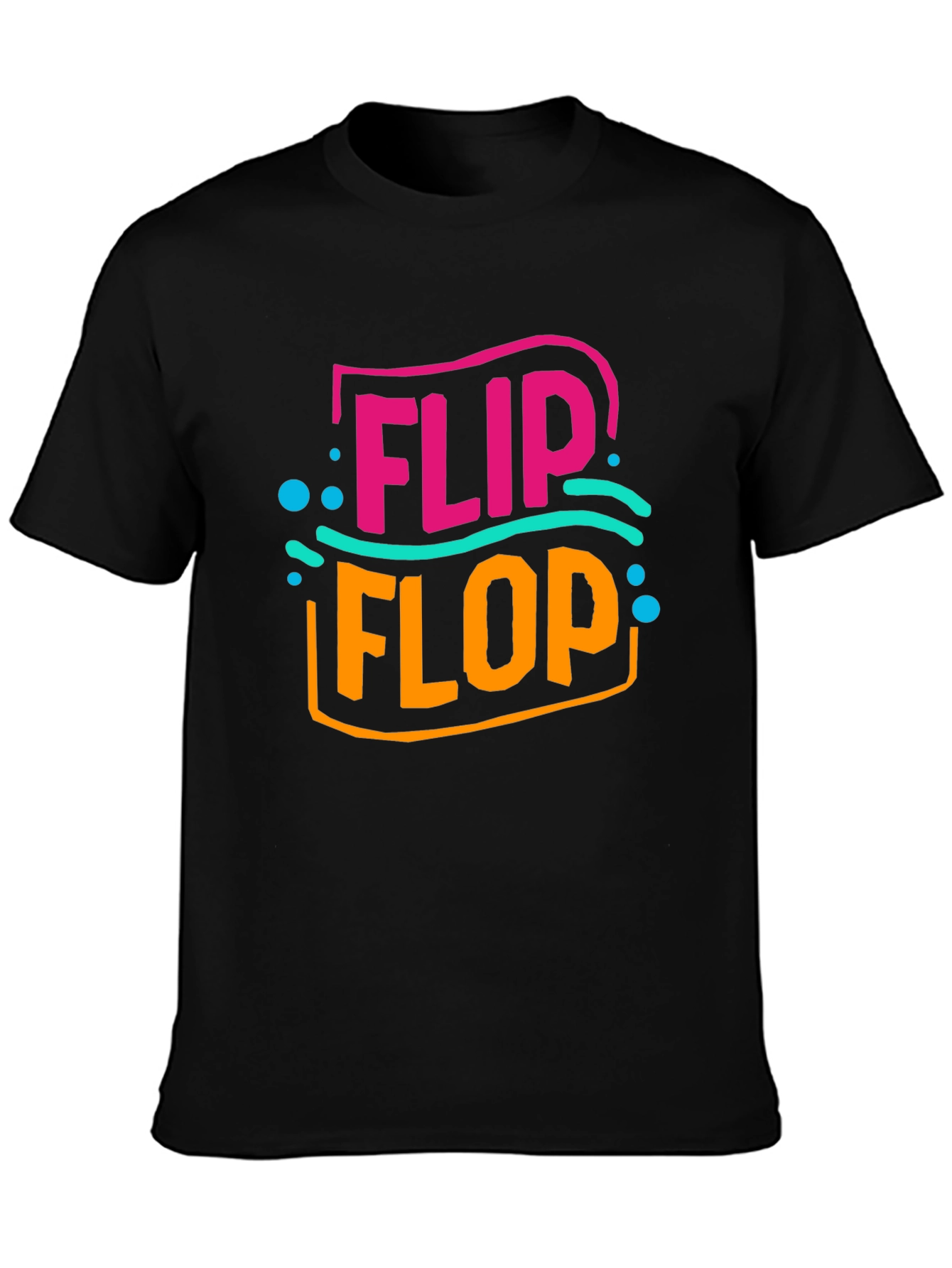 Flip Flop Graphic T-Shirt - Summer Beach Vibes